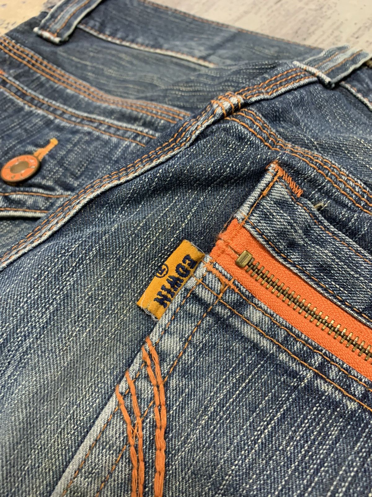 Japanese Brand Edwin 403 XVS Jeans Ifsixwasnine Denim Style jeans Size US 32 / EU 48 - 14 Thumbnail