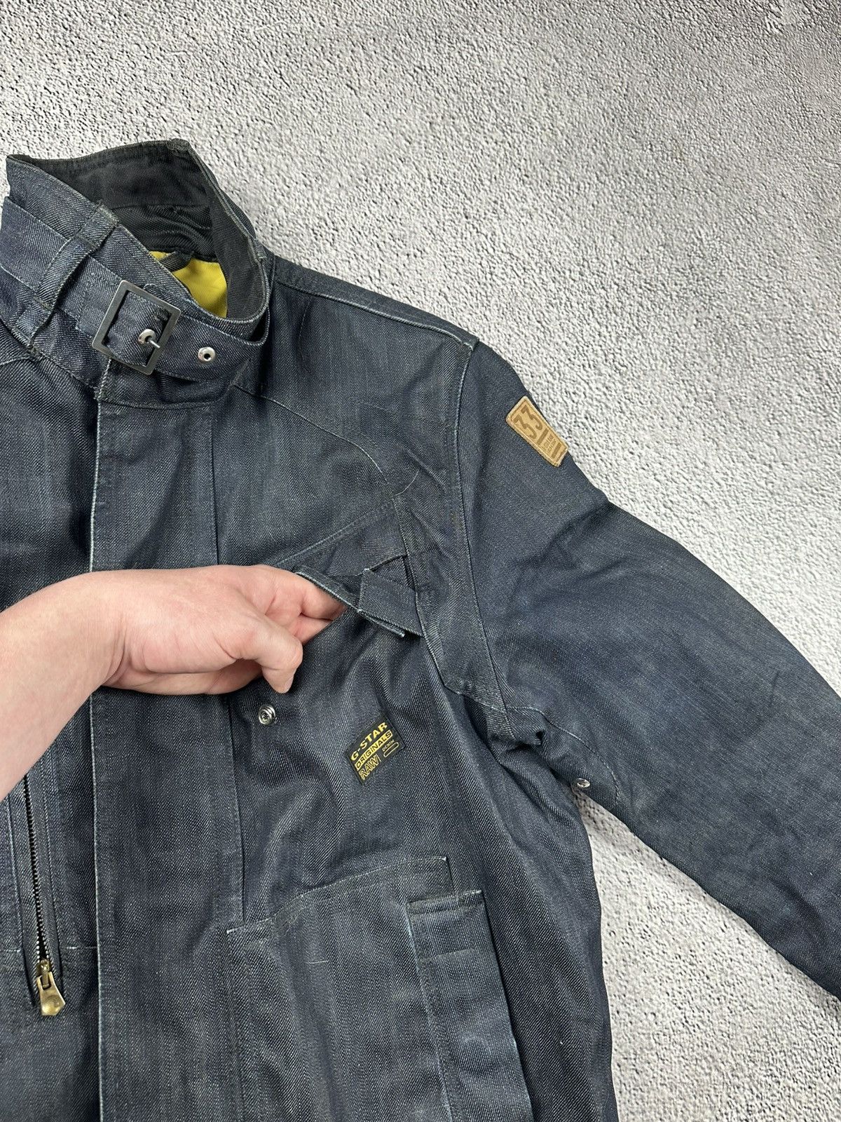 G-Star Vintage G-Star RAW Denim Jean Jacket Y2K Old Size US L / EU 52-54 / 3 - 10 Thumbnail