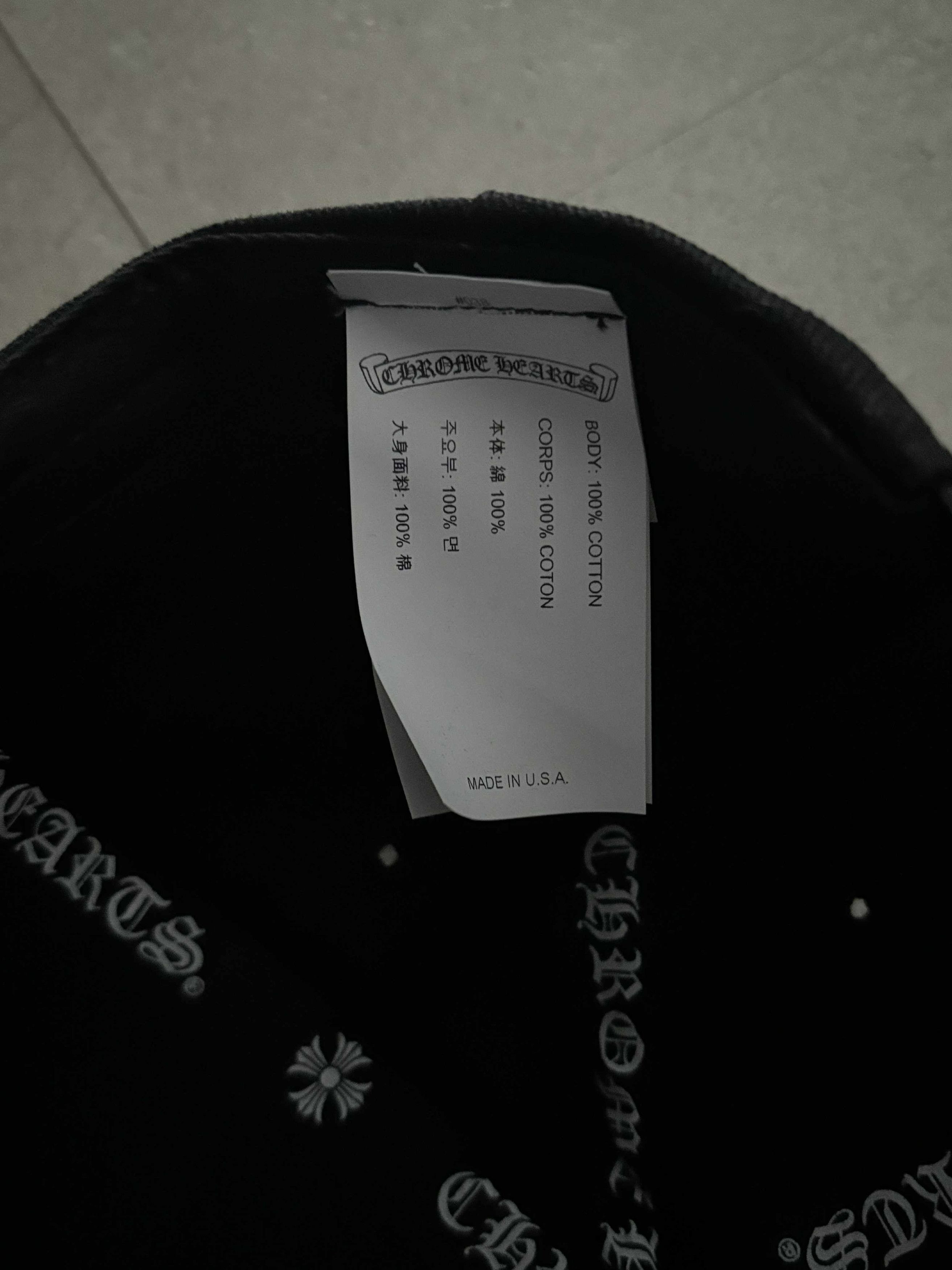 Chrome Hearts CHROME HEARTS Cross BSBL Cap Denim Size ONE SIZE - 8 Thumbnail