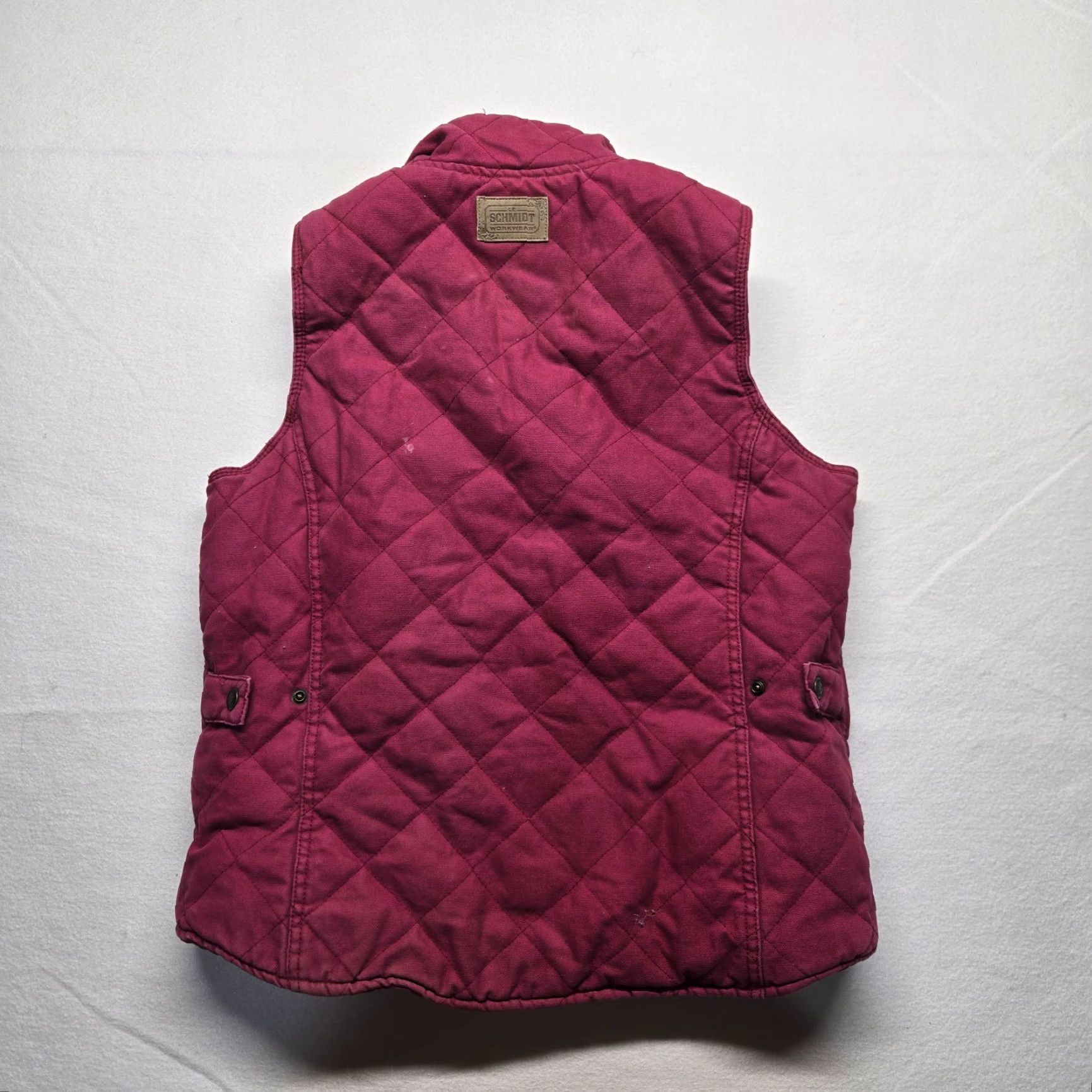 Pinko CE Schmidt Workwear Fit for Her Pink Sherpa Lined Vest - Women’s Small Zip Vest, Cotton Canvas, Insulated, Fall Winter, Casual/Workwear Size S / US 4 / IT 40 - 8 Thumbnail