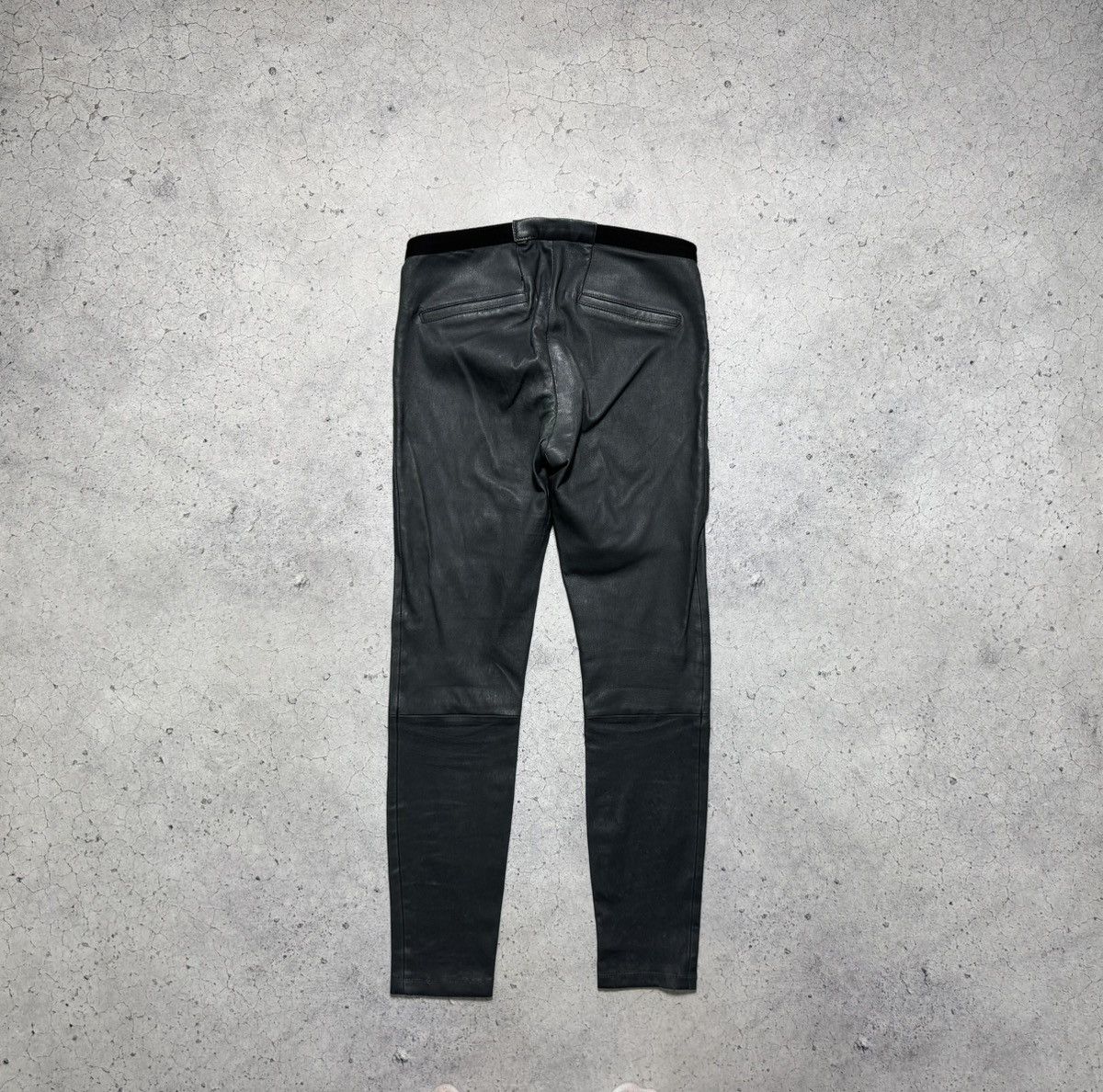 Helmut Lang Helmut Lang Leather Luxury Pants Skinny Archive Size 28" / US 6 / IT 42 - 2 Thumbnail