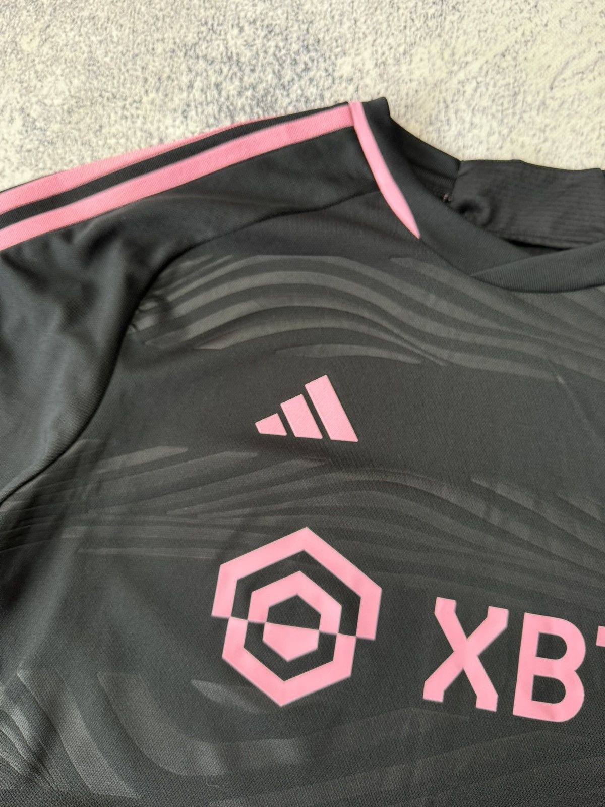 Adidas Inter Miami 2023 Away Jersey | Vintage Soccer Size US XL / EU 56 / 4 - 9 Thumbnail