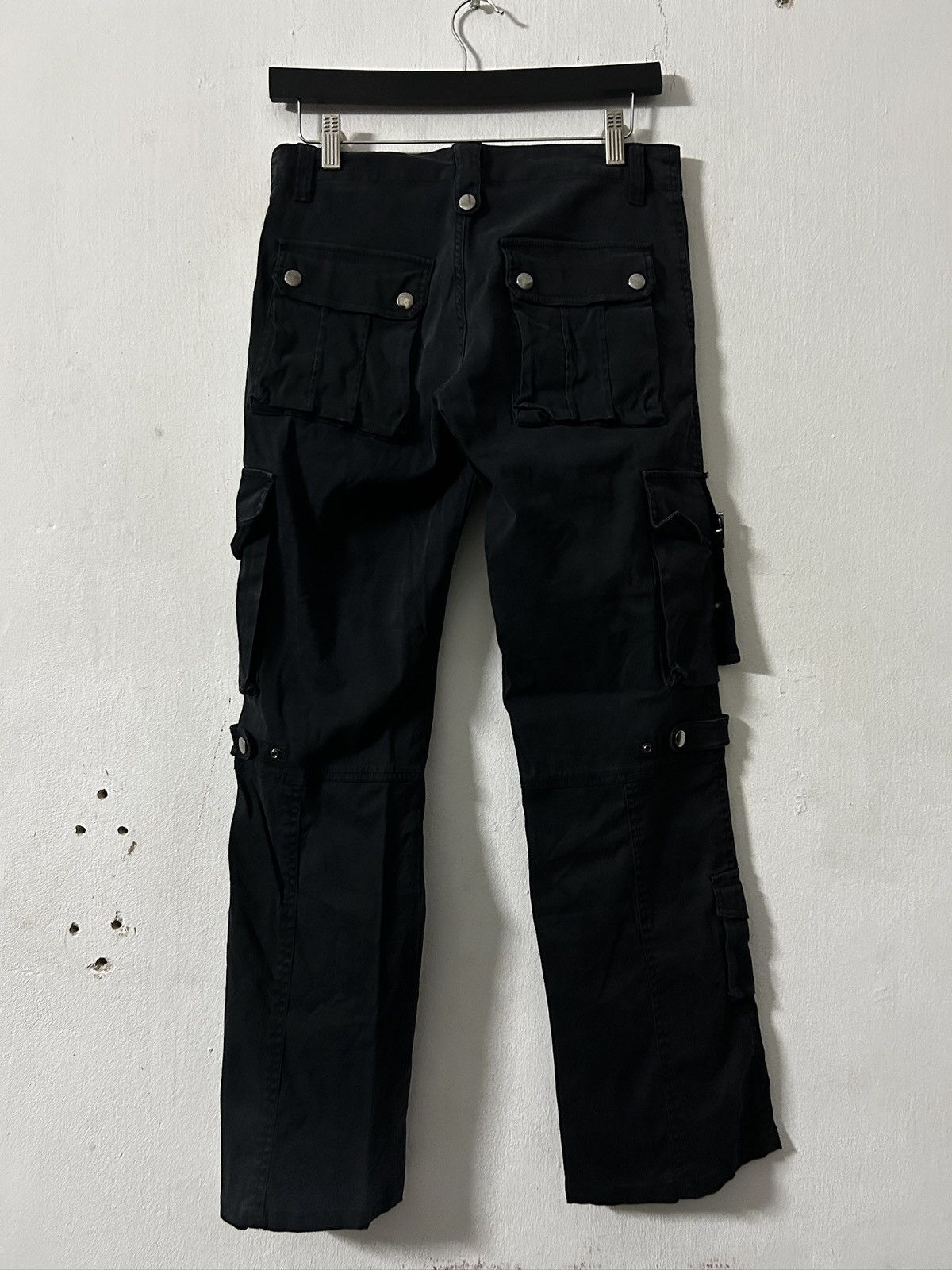 Japanese Brand Semantic Design bondage punk style multi pocket cargo pants Size US 30 / EU 46 - 6 Thumbnail