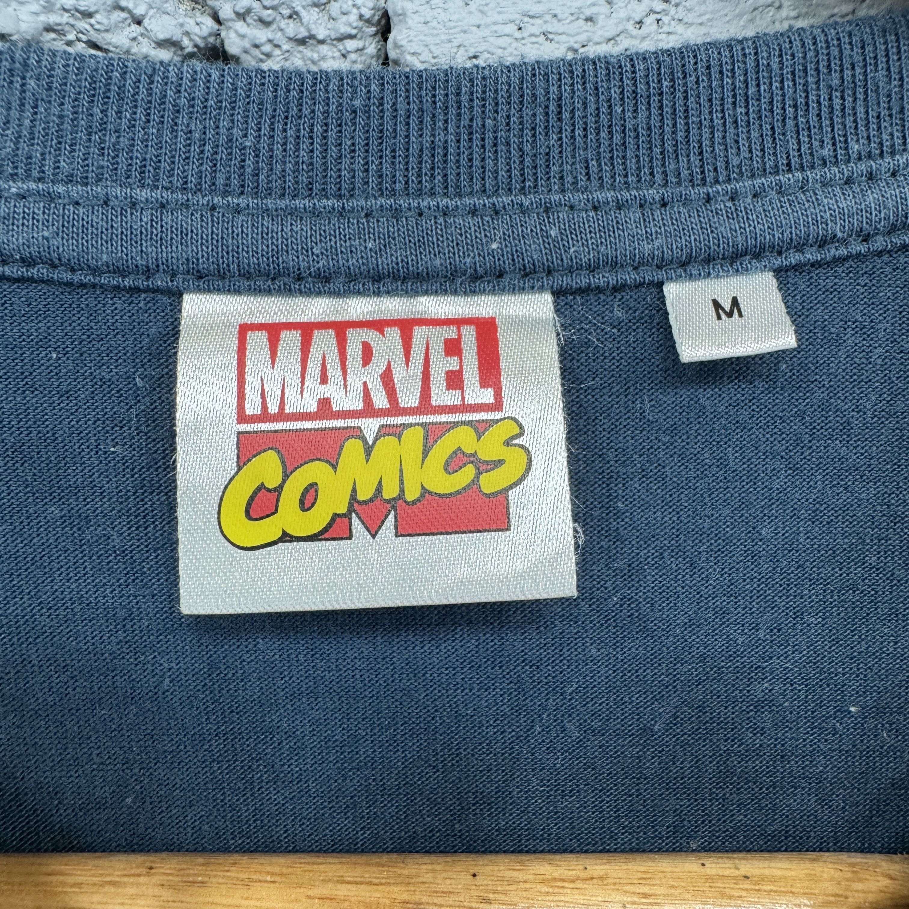 GU Marvel Comics Hero Graphic Print Sunfaded Tshirt Size US M / EU 48-50 / 2 - 4 Thumbnail