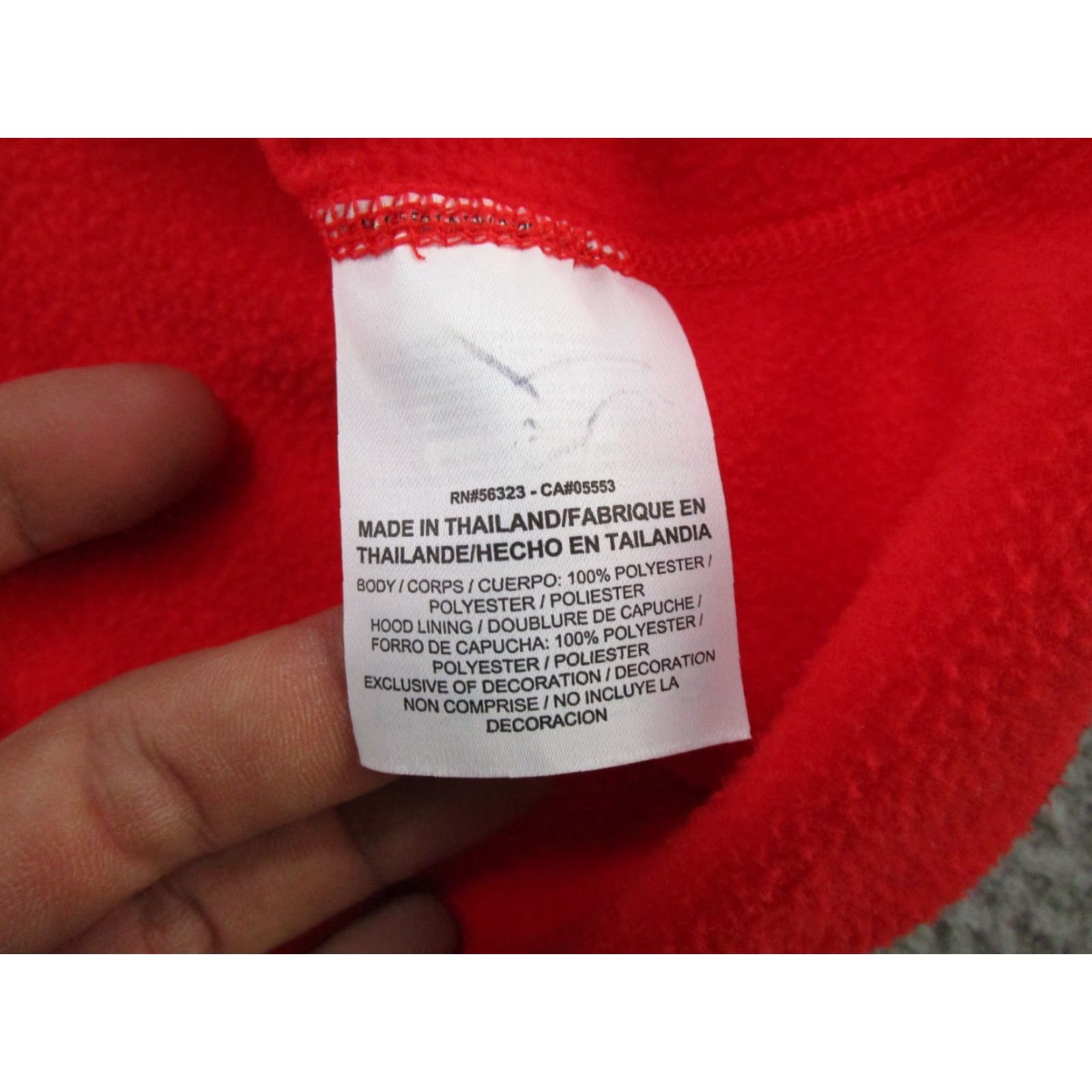 Nike Nike Therma Ladies Hoodie Pullover Red XL Sweatshirt 803443 Swoosh Logo Pockets Hooded Thumb Hole Sports Activewear Winter Fall Size XL / US 12-14 / IT 48-50 - 4 Thumbnail