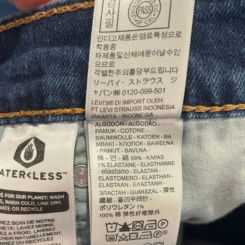 Levi's Levis Signature Straight Jeans Mid Rise Denim Blue 40x32 Size US 40 / EU 56 - 8 Thumbnail