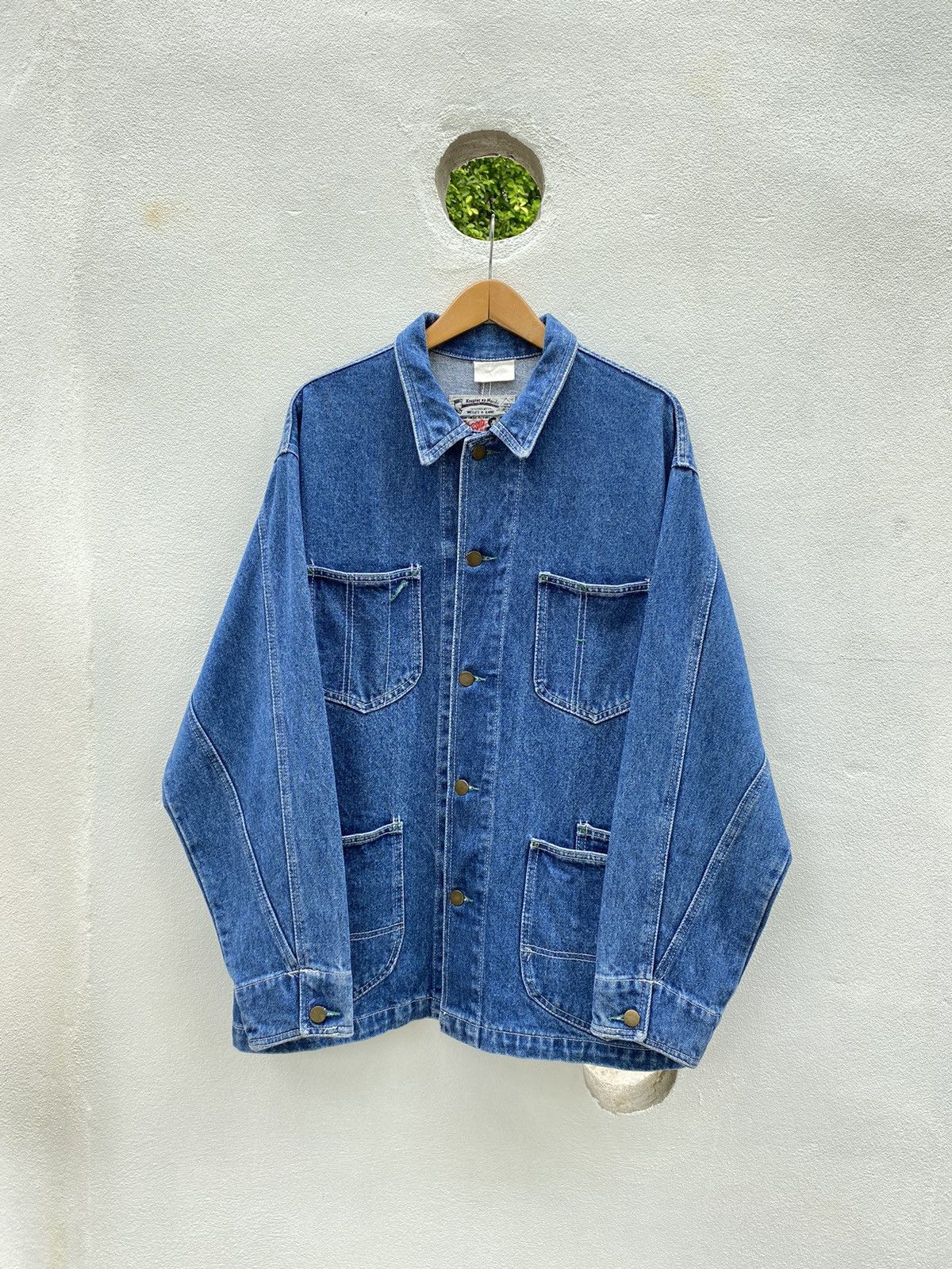 Vintage Hot Gossip denim work jacket Size US XL / EU 56 / 4 - 2 Thumbnail