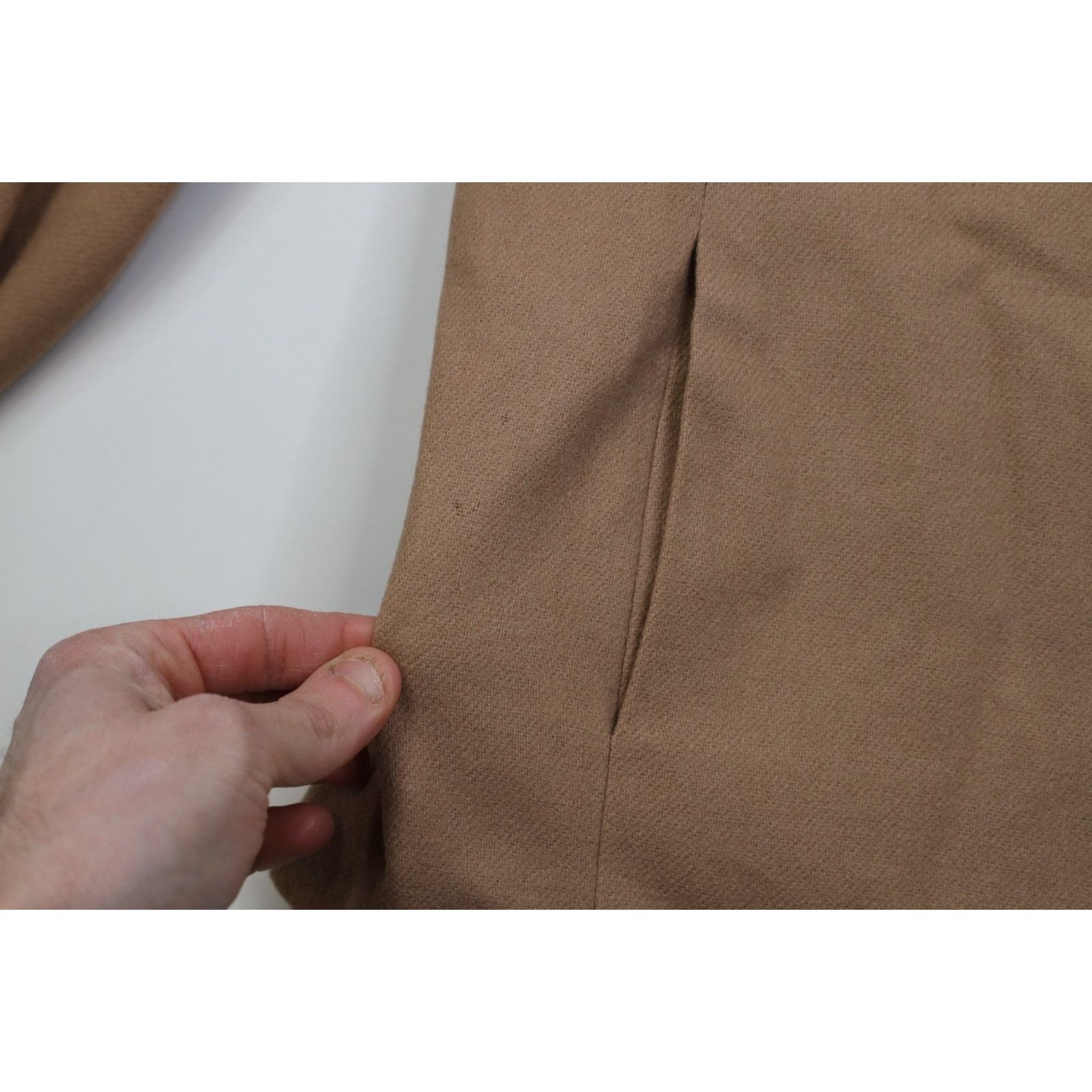 Vintage AS IS Vintage 90s 2 Piece Business Wool Skirt Suit Size XL / US 12-14 / IT 48-50 - 4 Thumbnail