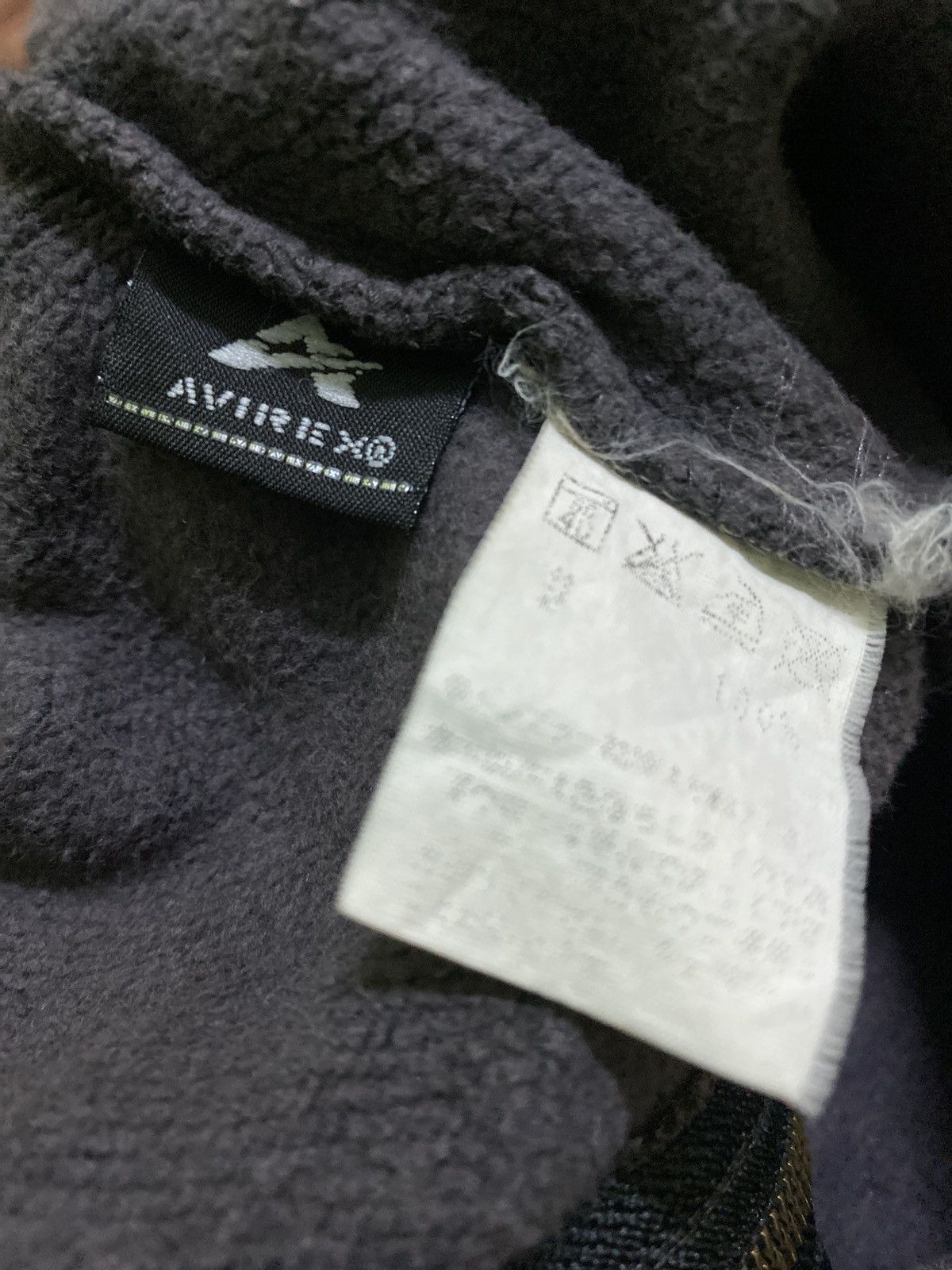 Avirex Vintage Faded Avirex Zipper Sweater Size US XL / EU 56 / 4 - 9 Thumbnail