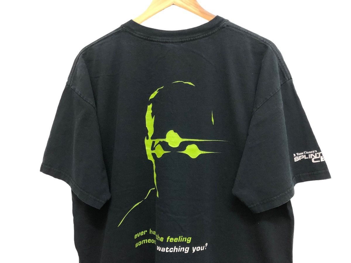 Vintage RARE 🔥 SPLINTER CELL BY TOM CLANEY’S GAME GAMING PROMO TEE Size US XL / EU 56 / 4 - 8 Thumbnail