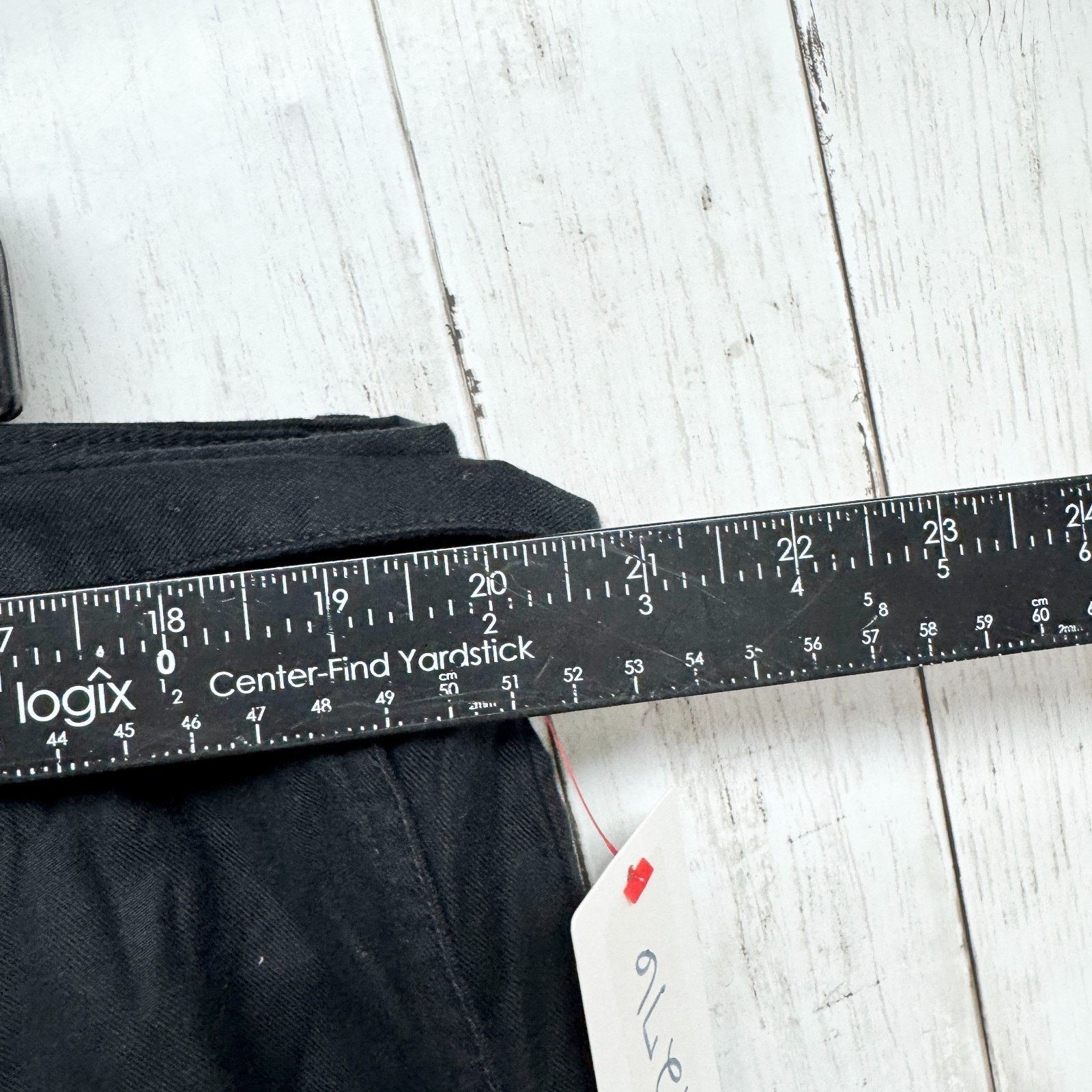Calvin Klein Calvin Klein Pants 16W Black Crop Flared Wide Leg Belted Size 42" / US 20 - 4 Thumbnail