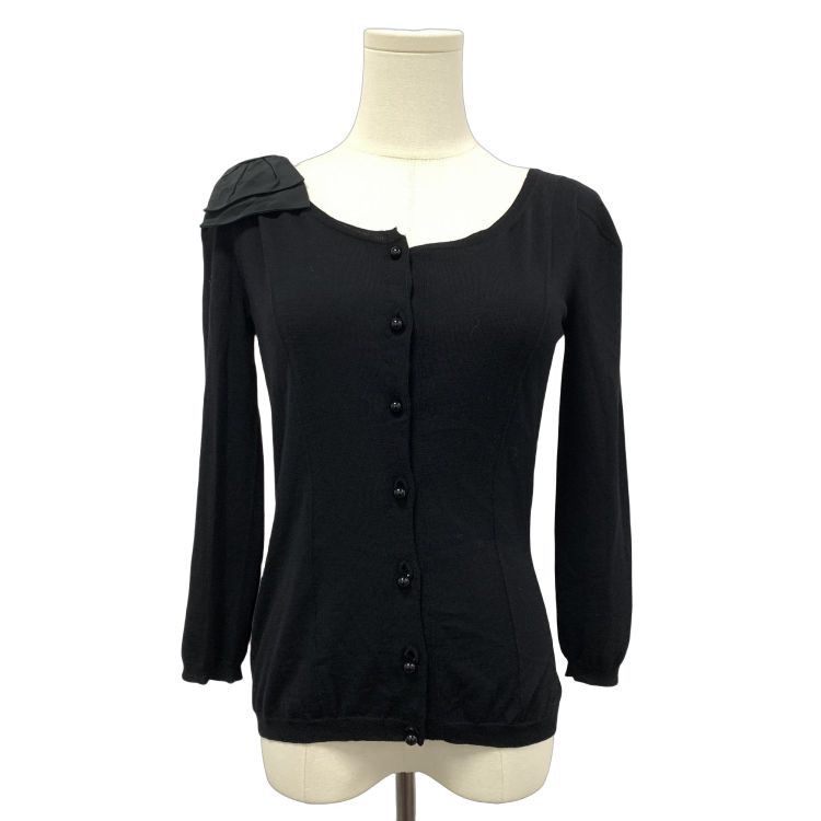 Louis Vuitton Louis Vuitton Bow Detail Cardigan Size S Size S / US 4 / IT 40 - 1 Thumbnail