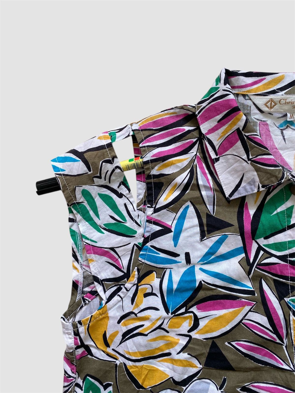 Christian Dior Monsieur Vintage 80s Christian Dior Sports Hand Painted tops Size M / US 6-8 / IT 42-44 - 7 Thumbnail