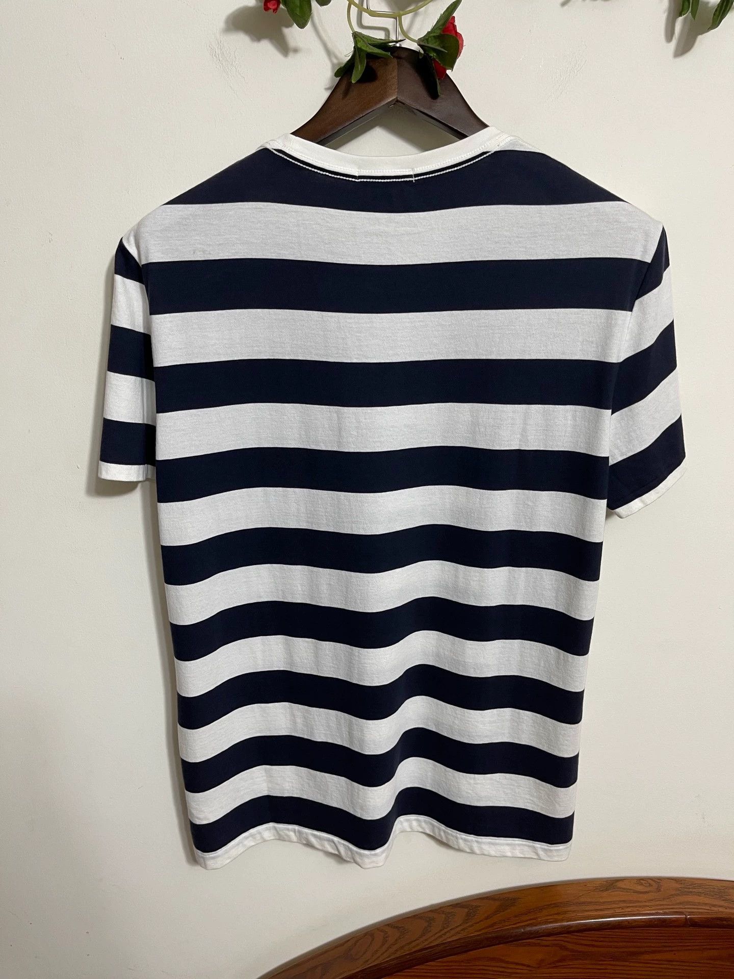 Burberry Burberry Oversized Striped Short Sleeve T-Shirt L Size US L / EU 52-54 / 3 - 2 Thumbnail