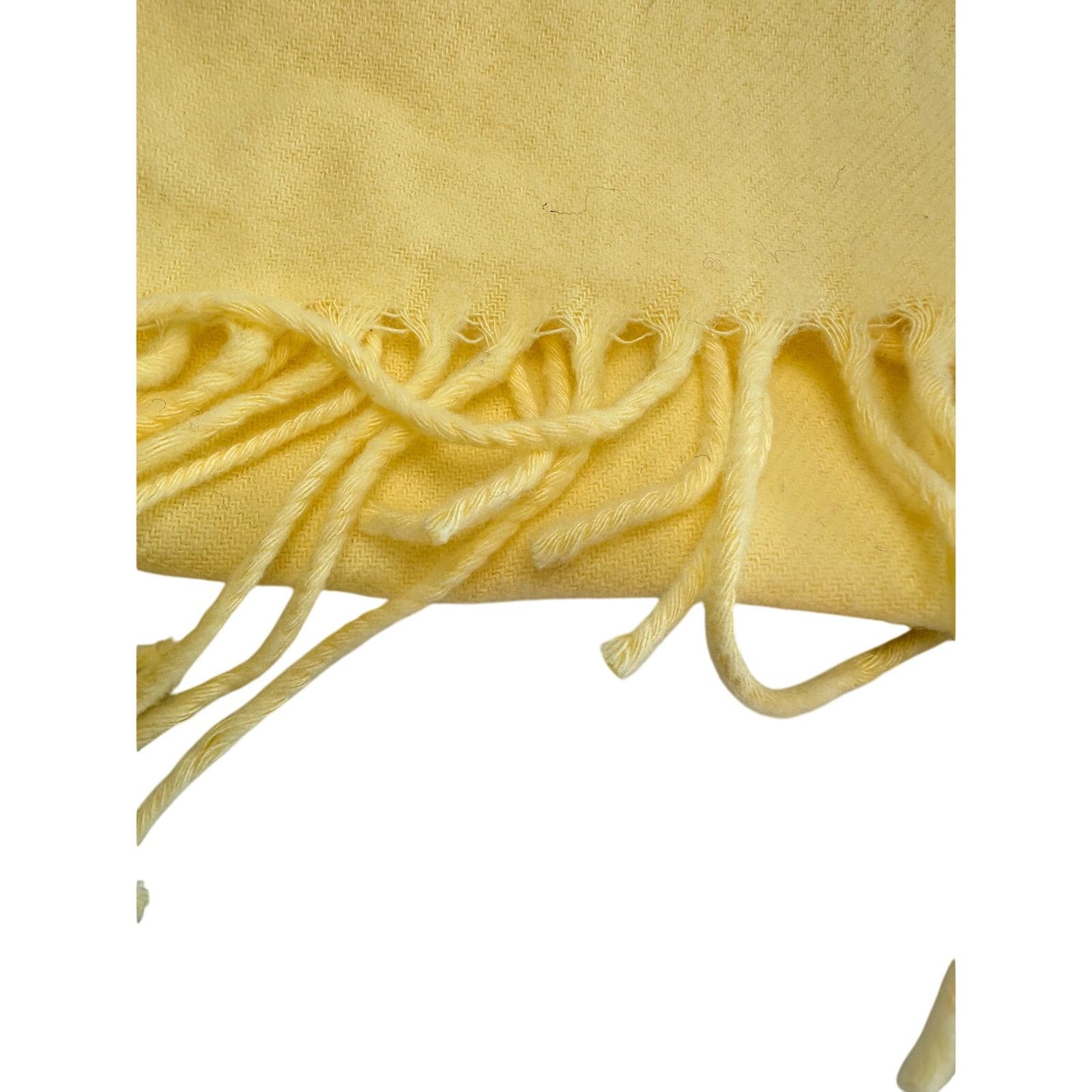 Dior Christian Dior Yellow Monsieur Men's Cashmaire Scarf Size ONE SIZE - 3 Thumbnail