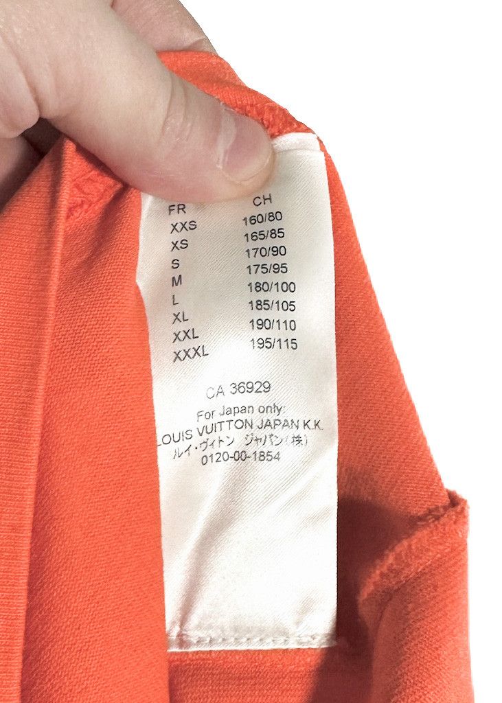 Louis Vuitton Louis vuitton 2019 Inside Orange 3D Pocket Orange T-shirt Size US XXL / EU 58 / 5 - 8 Thumbnail