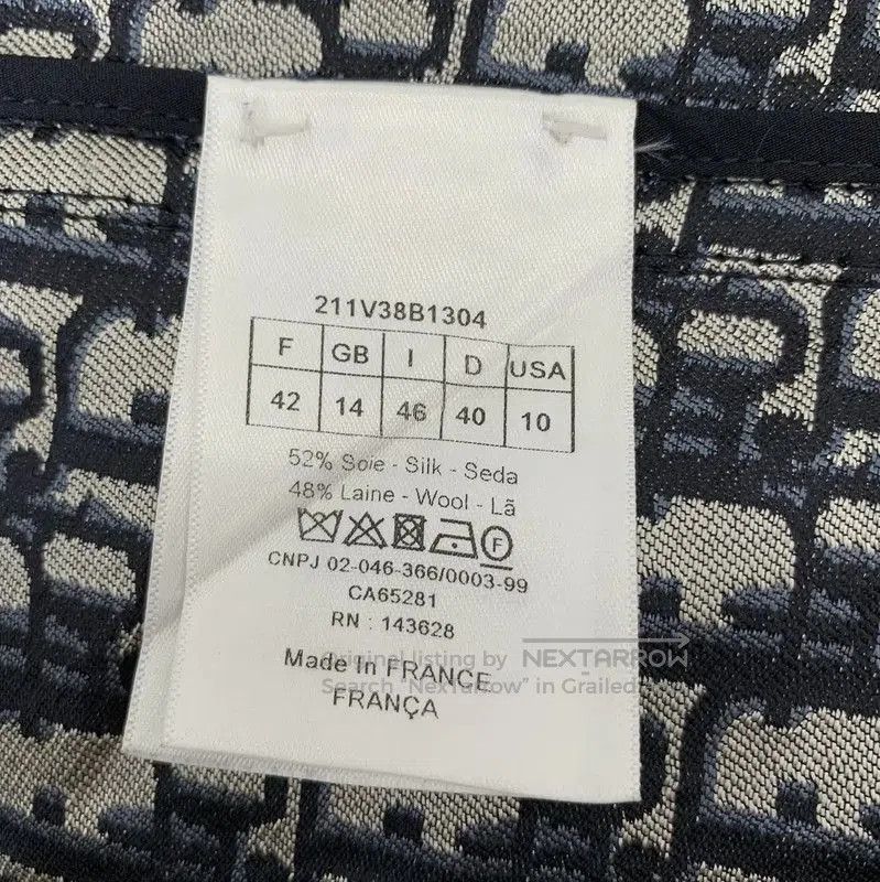 Dior Dior Navy Silk Women's Jacket . Size M / US 6-8 / IT 42-44 - 7 Thumbnail