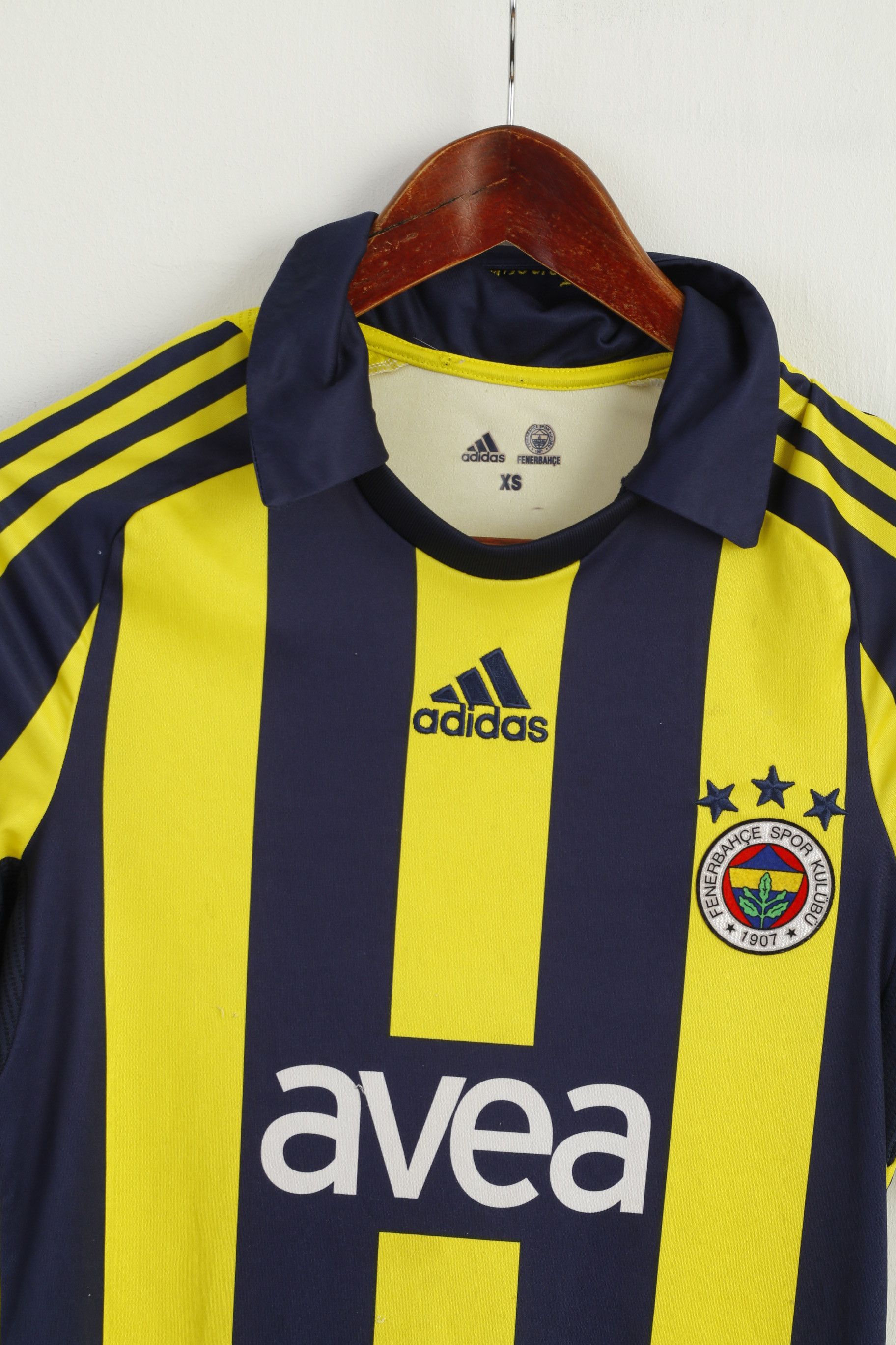 Adidas Adidas Fenerbahce Home XS Shirt Yellow Football Turkey 8299 Size US XS / EU 42 / 0 - 2 Thumbnail