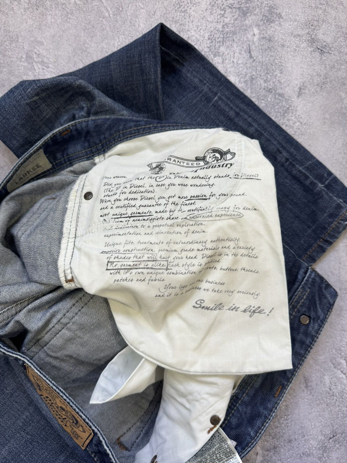 Diesel Y2K Vintage Diesel Jeans Size US 32 / EU 48 - 16 Thumbnail