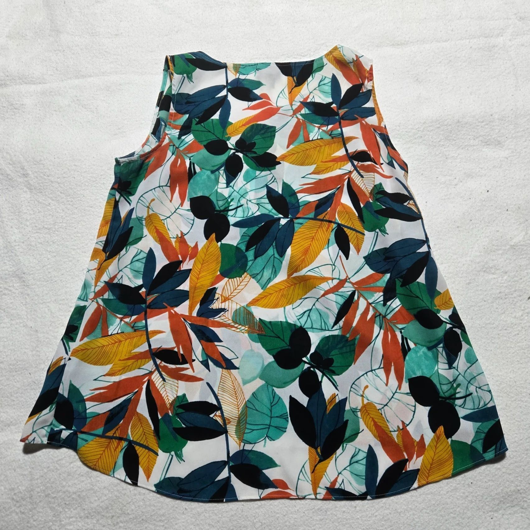 Worthington Worthington Shirt Adult M Multicolor Floral Sleeveless Tank Top Women Regular Fit Size M / US 6-8 / IT 42-44 - 7 Thumbnail