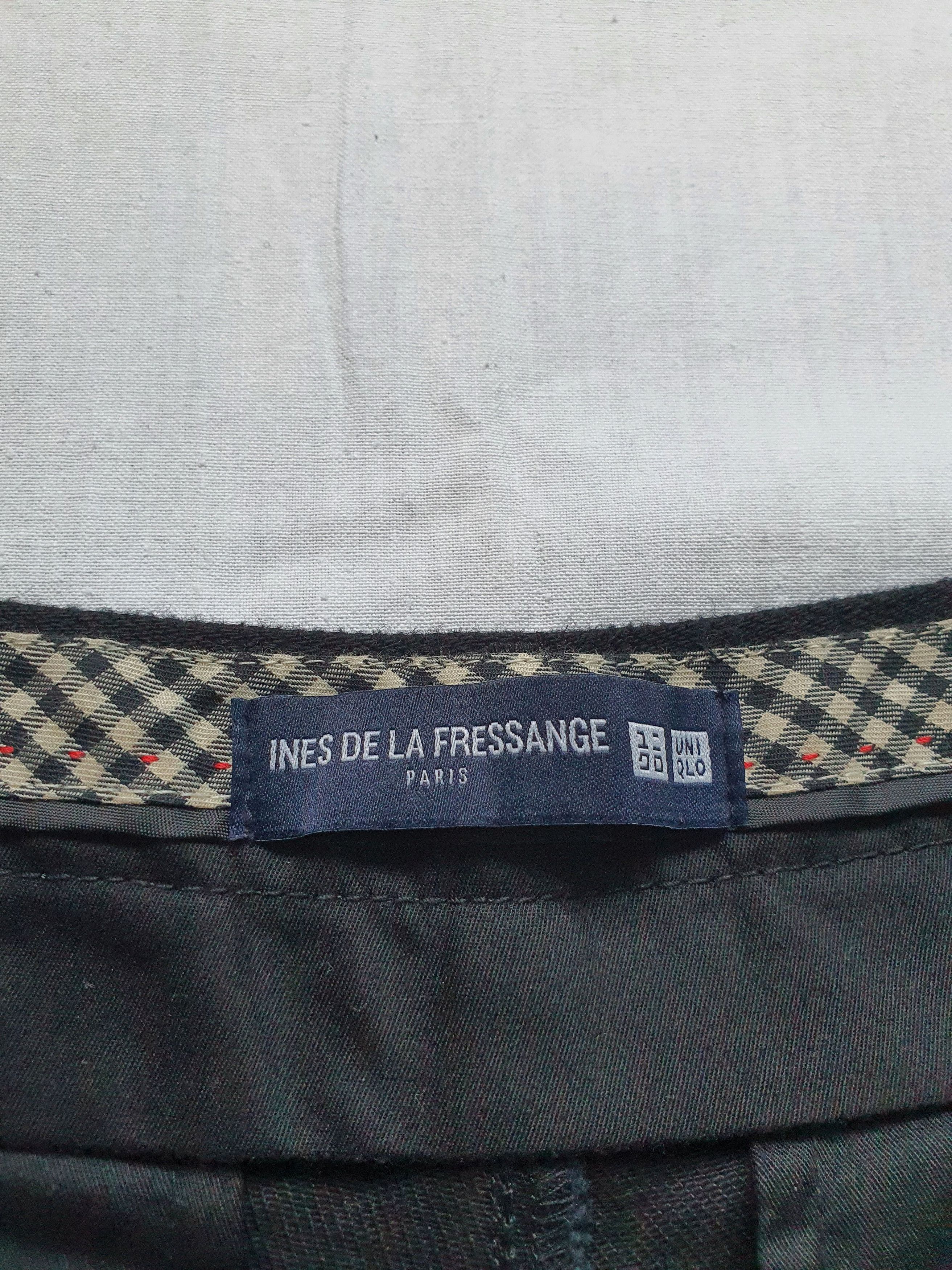 Uniqlo INES DE LA FRESSANGE - ''Denim Pleated Wide Pants'' Size 28" / US 6 / IT 42 - 5 Thumbnail