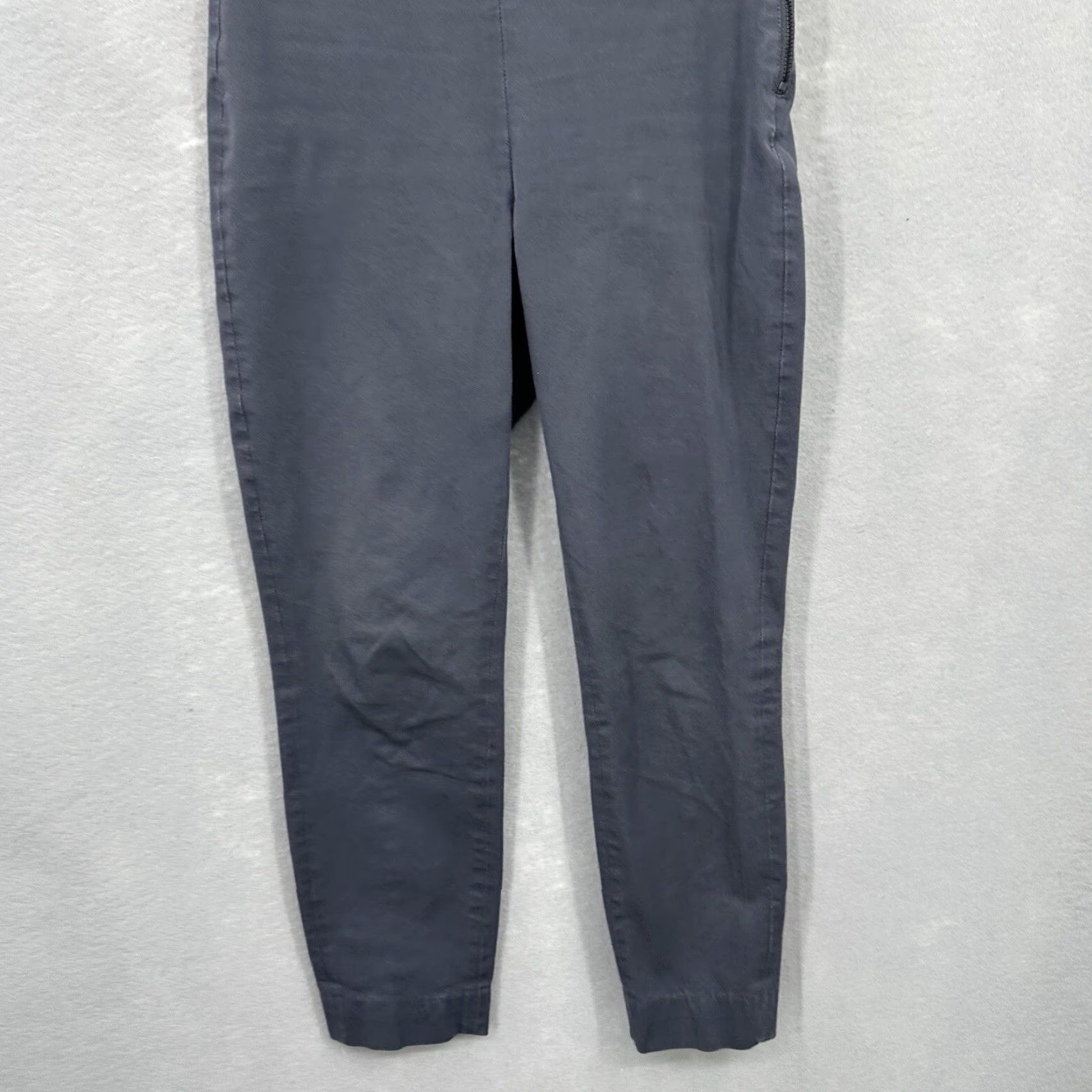 Everlane Everlane Pants Womens 00 The Side-Zip Stretch Cotton Gray Preppy Minimal Skinny Pants Womens 00 Gray Stretch Cotton Modern Classic Skinny Size 24" / US 00 / IT 34 - 5 Thumbnail