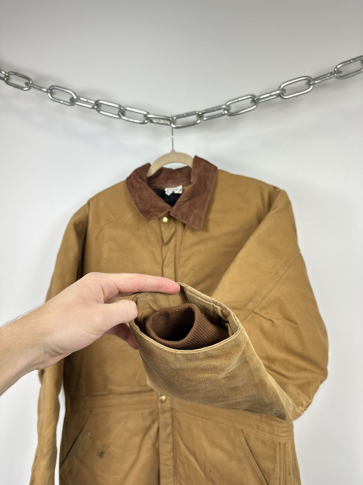 Carhartt Vintage 90s Carhartt USA Lined Utility Arctic Detroit Jacket Size US L / EU 52-54 / 3 - 9 Thumbnail