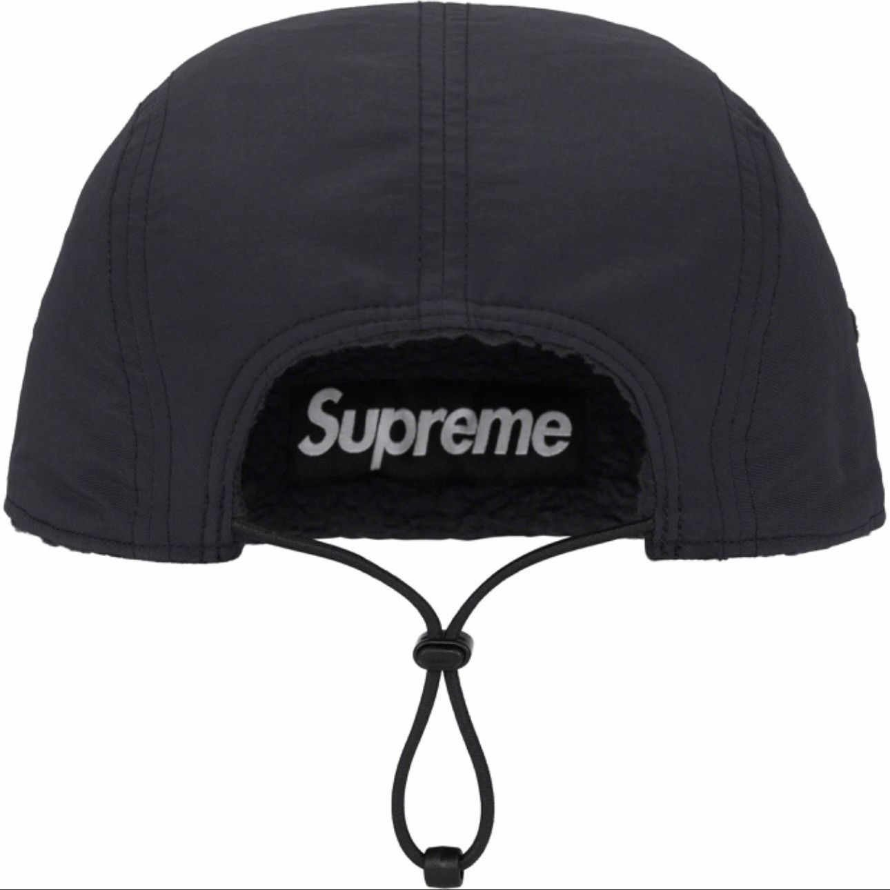 Polartec Supreme Polartec Shearling Reversible Camp Cap Black FW23 Size ONE SIZE - 4 Thumbnail
