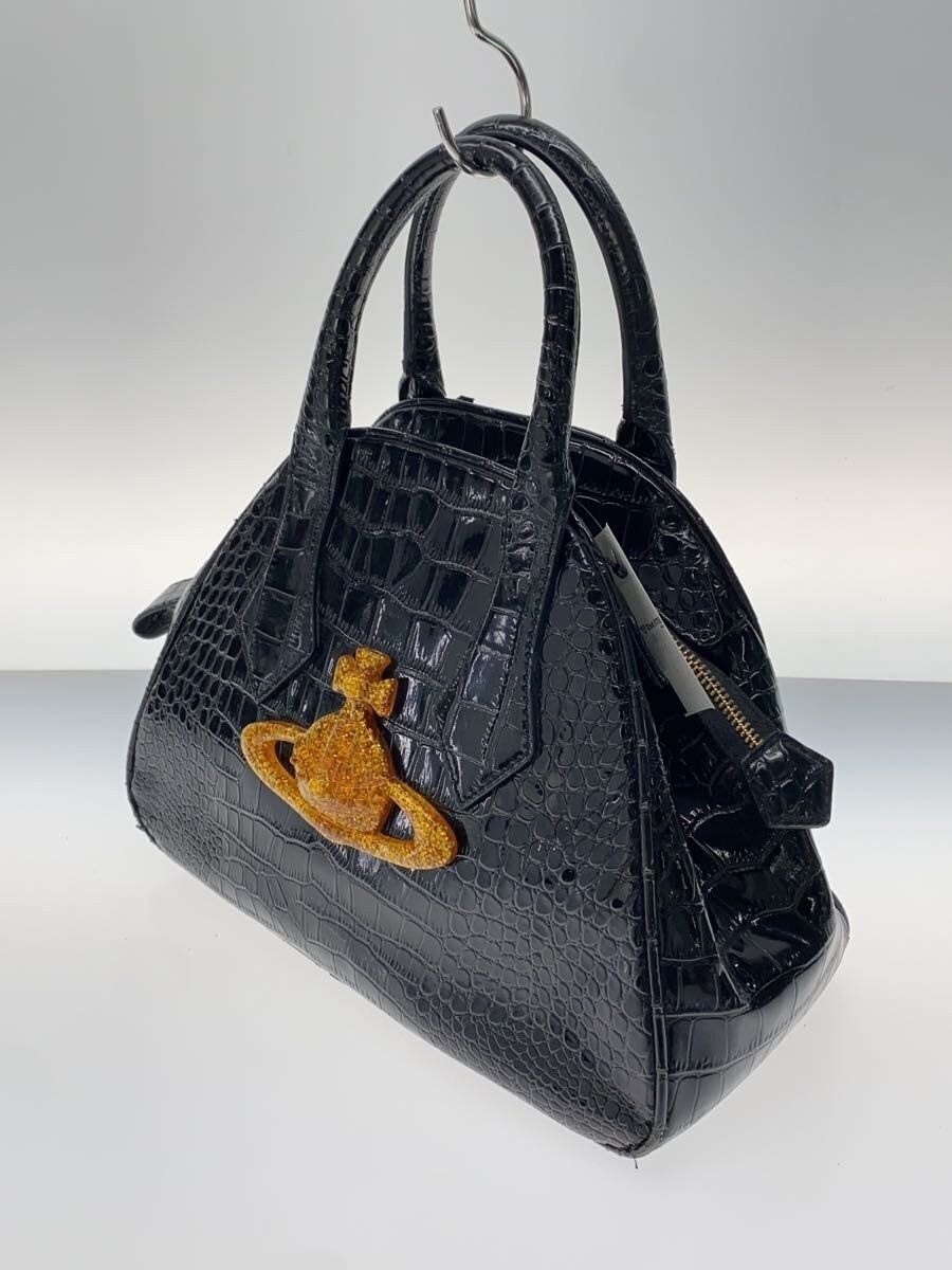 Vivienne Westwood Crocodile Embossed Orb Hand Bag Size ONE SIZE - 2 Thumbnail