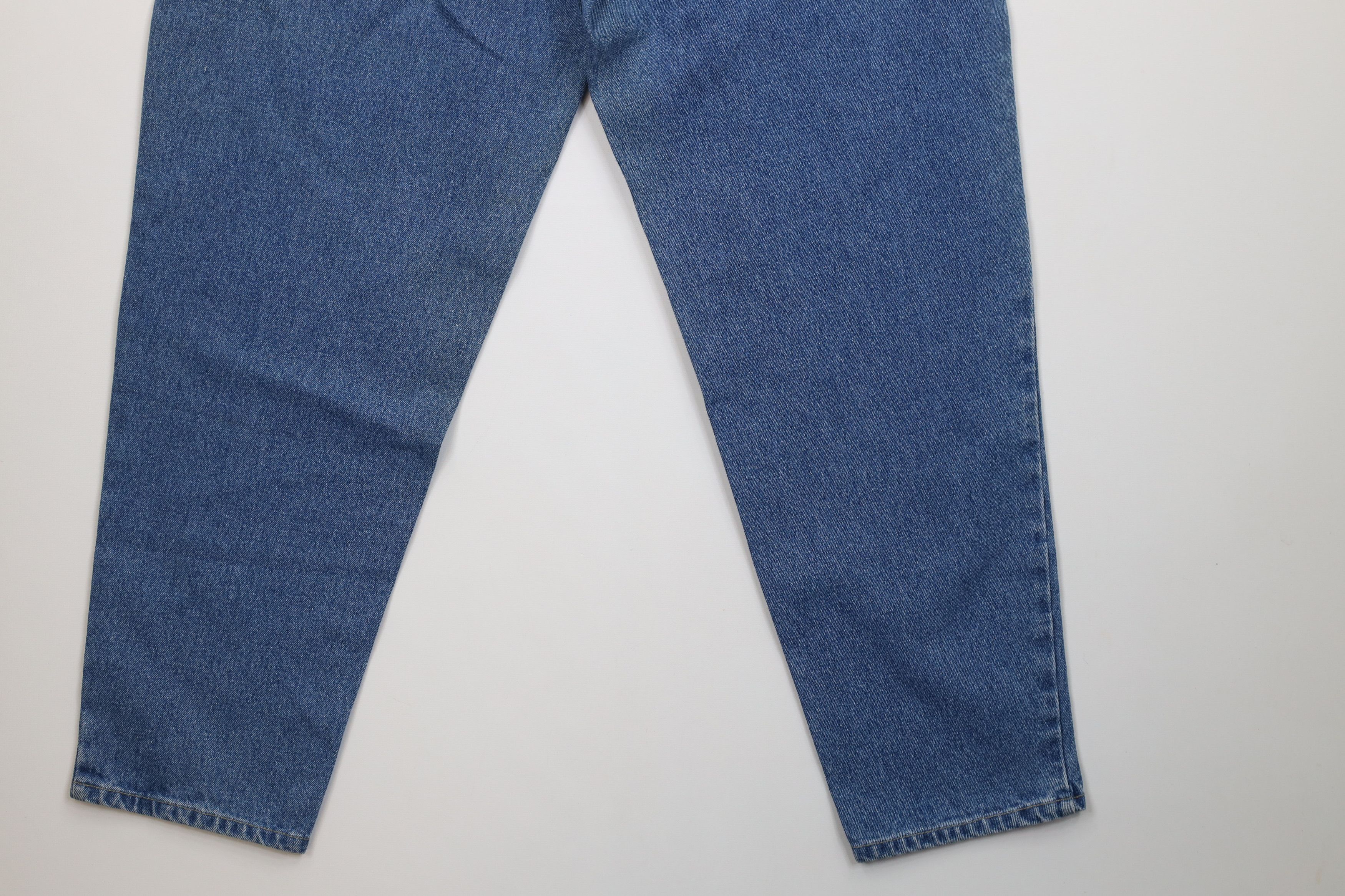 Columbia Deadstock Vintage 90s Columbia Fit Tapered Leg Denim Jeans Size 38" / US 16 / IT 52 - 11 Thumbnail