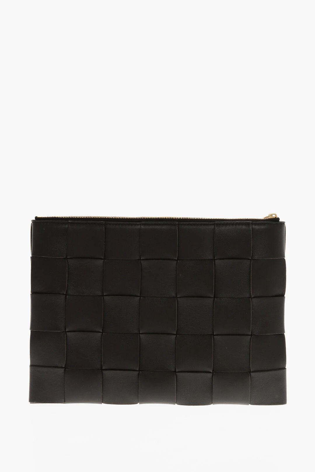 Bottega Veneta og1mm0426 Size: OS / Leather Clutch in Brown Size ONE SIZE - 2 Thumbnail