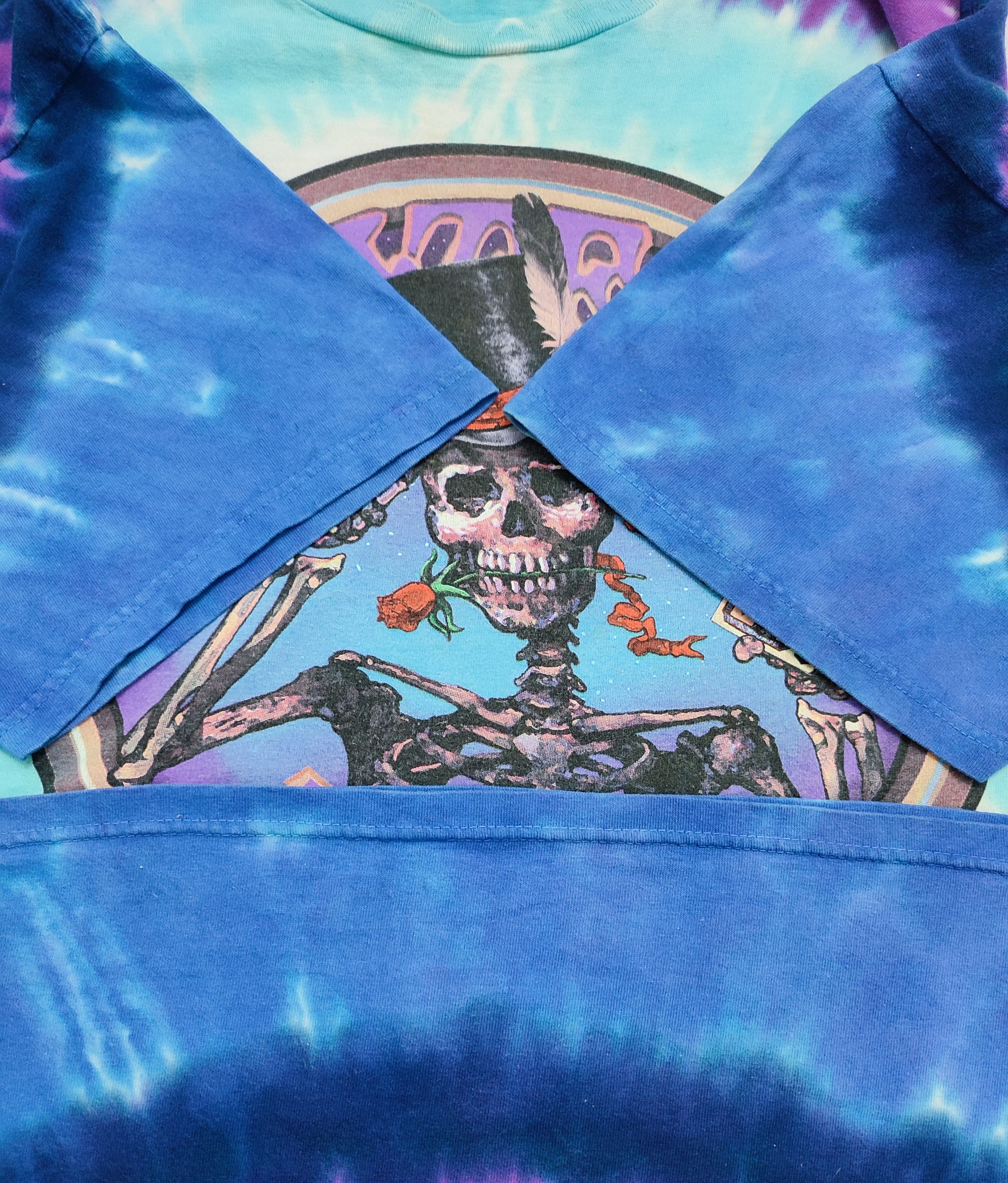 Grateful Dead × Liquid Blue True Vintage 1990s Grateful Dead Tie Dye Tee Size US L / EU 52-54 / 3 - 12 Thumbnail