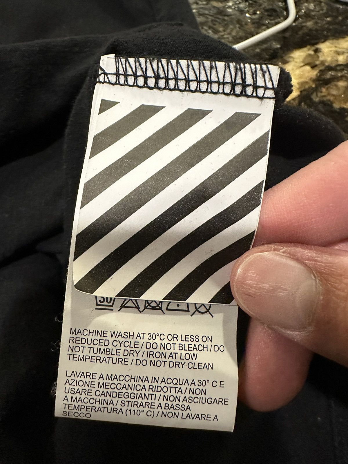 Off-White Off-White Virgil Abloh Script Logo Black T-Shirt Size US XXL / EU 58 / 5 - 12 Thumbnail