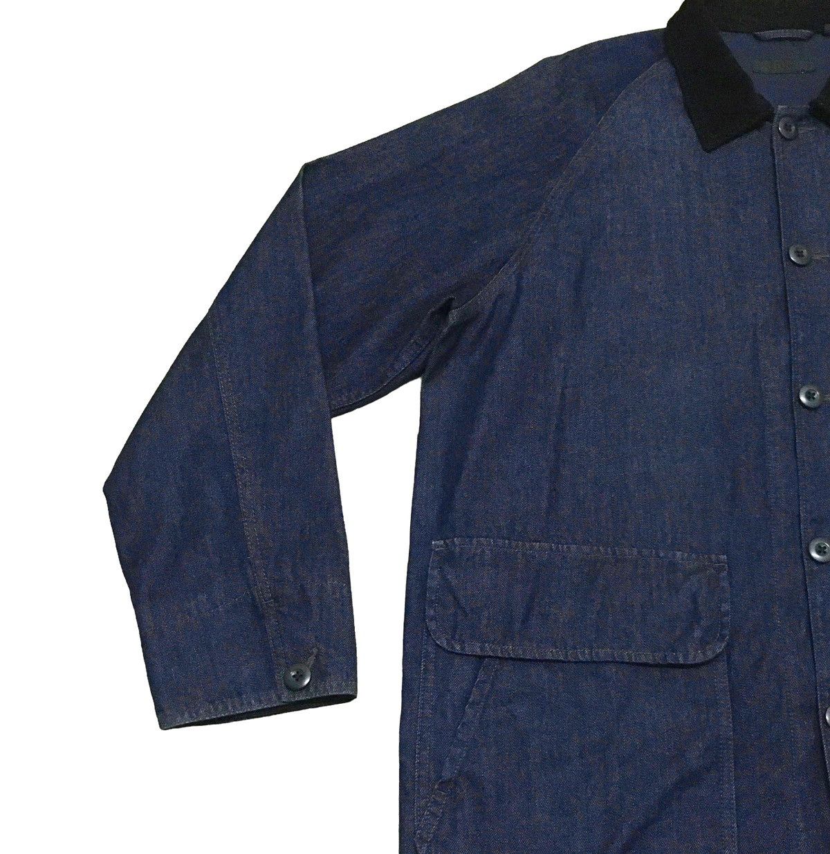 Japanese Brand × Uniqlo Rare Design Japanese Brand Uniqlo Chore Denim Jacket 2000s Size US XL / EU 56 / 4 - 3 Thumbnail