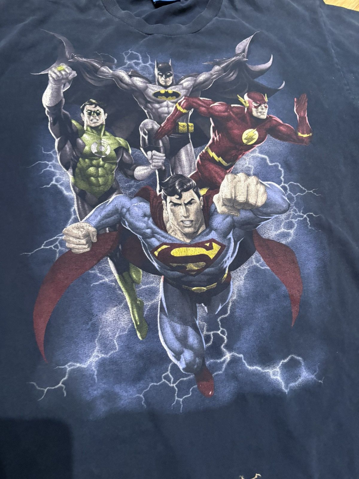 DC Comics × Vintage Justice League DC Comics Vintage T Shirt Size US L / EU 52-54 / 3 - 1 Thumbnail