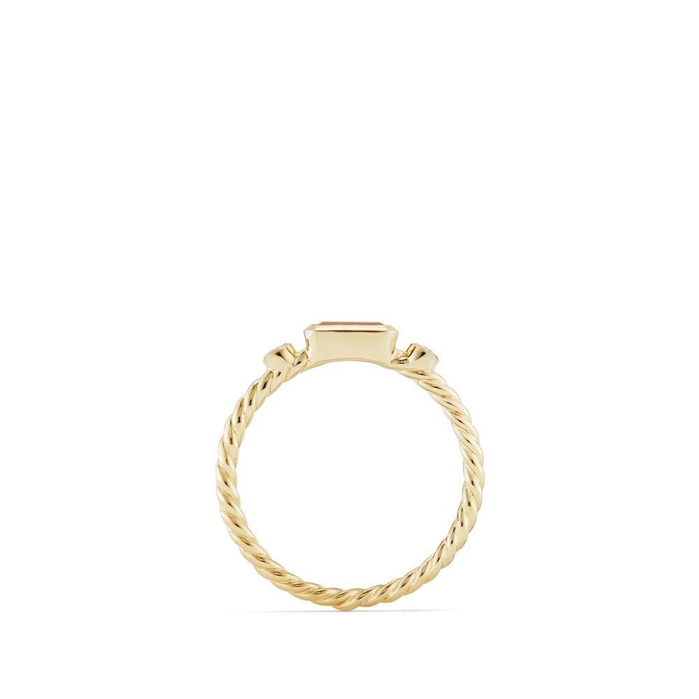 David Yurman o1w1db11025 R13715D / Size 6 / Stack Ring in Golden Size ONE SIZE - 3 Thumbnail