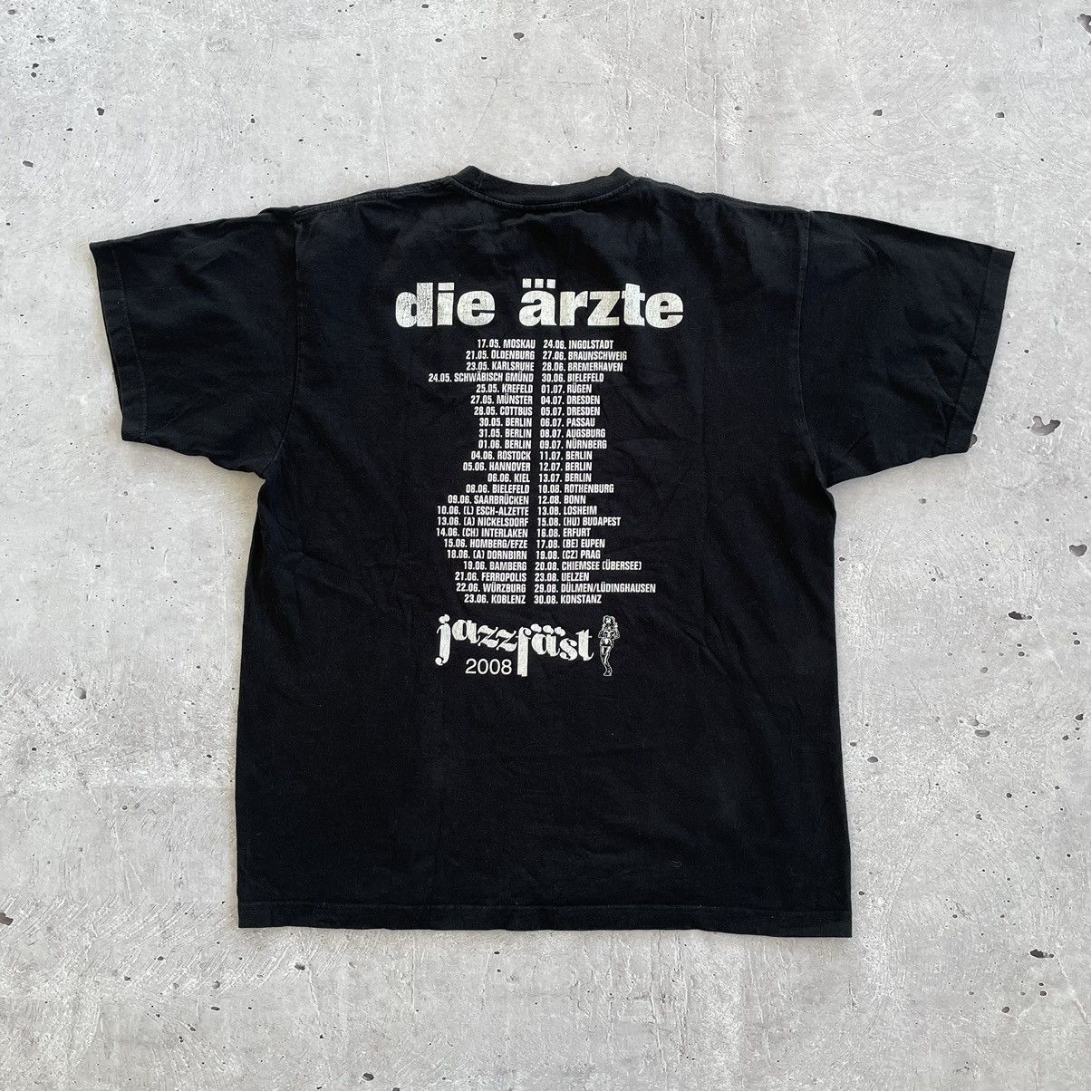 Band Tees × Vintage Vintage 2008 Die Arzte jazz fäst post punk Size US XL / EU 56 / 4 - 5 Thumbnail