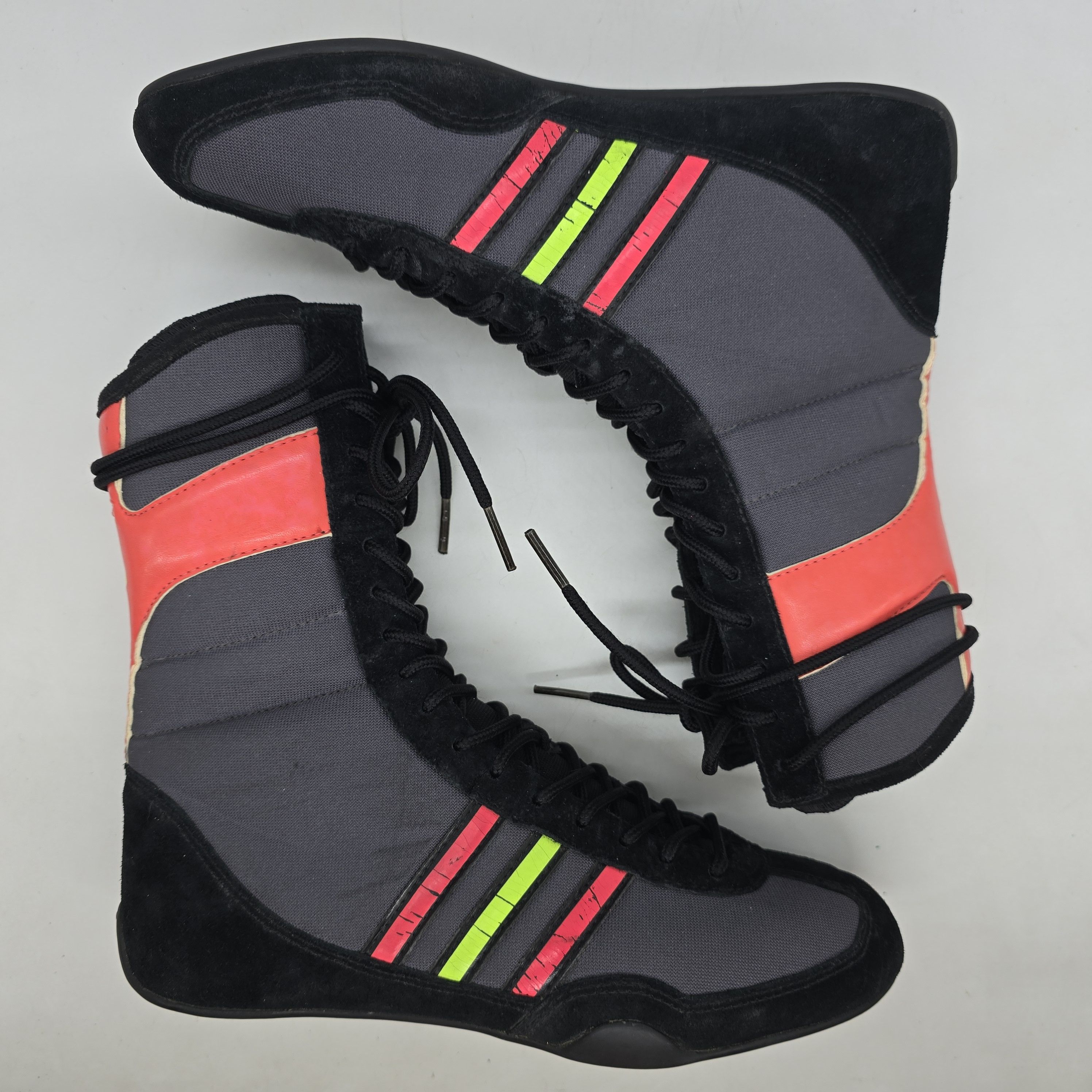 Adidas × Vintage Adidas - Y2K Wrestling Hi Boots Size US 6 / IT 36 - 5 Thumbnail