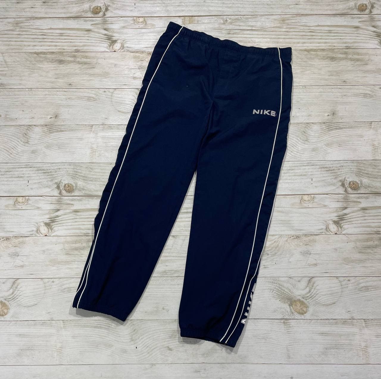 Nike Vintage Nike Nylon Track Pants Striped 00s Size US 32 / EU 48 - 4 Thumbnail