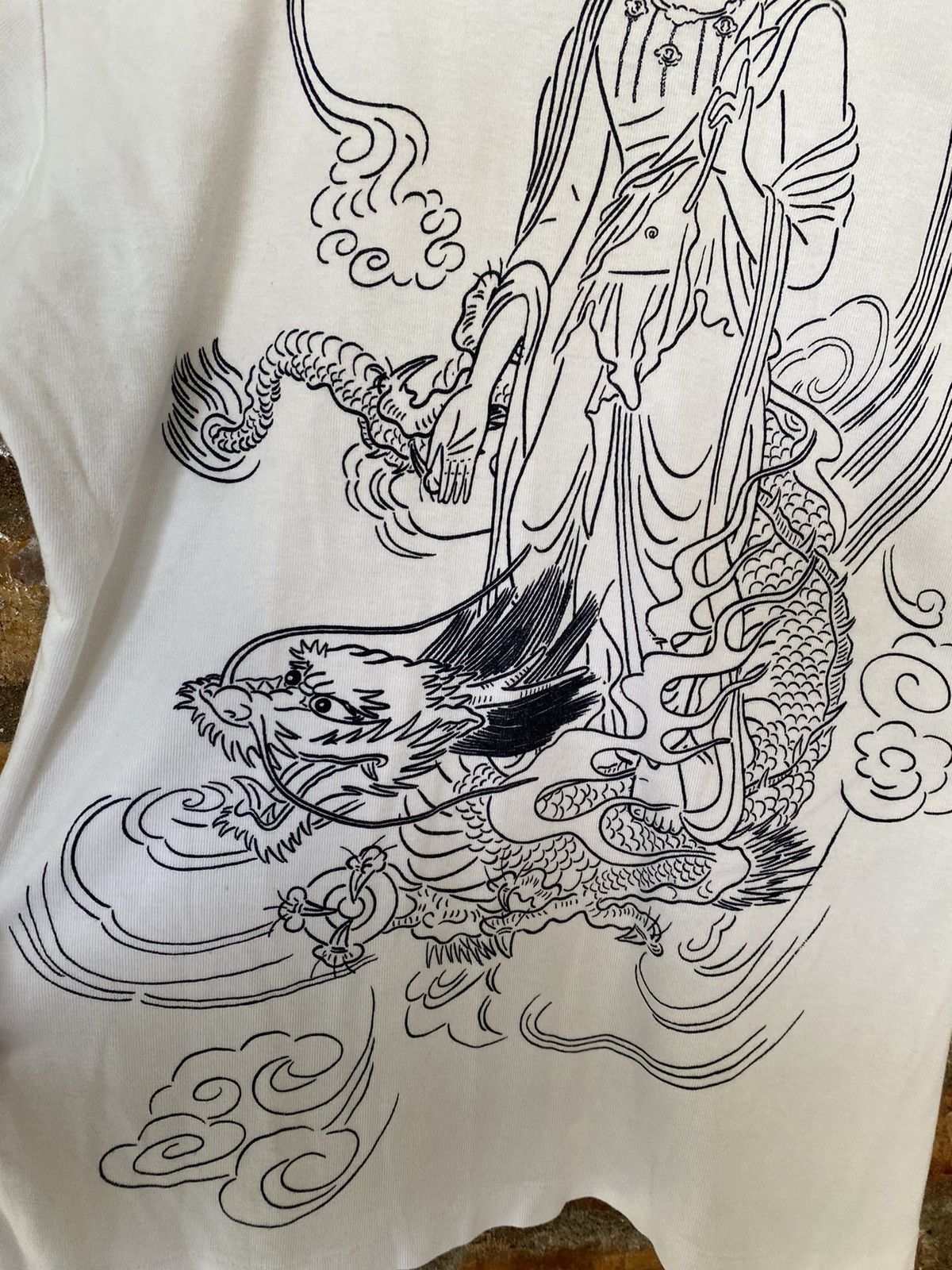 Japanese Brand 1990s Ozone Rock Hysteric Glamour Buddies and Dragons Size S / US 4 / IT 40 - 4 Thumbnail