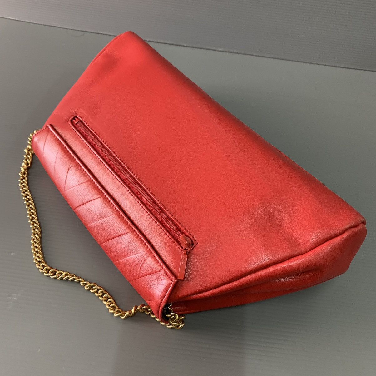 Sonia Rykiel Sonia Rykiel Leather Chain Pochette Size ONE SIZE - 3 Thumbnail