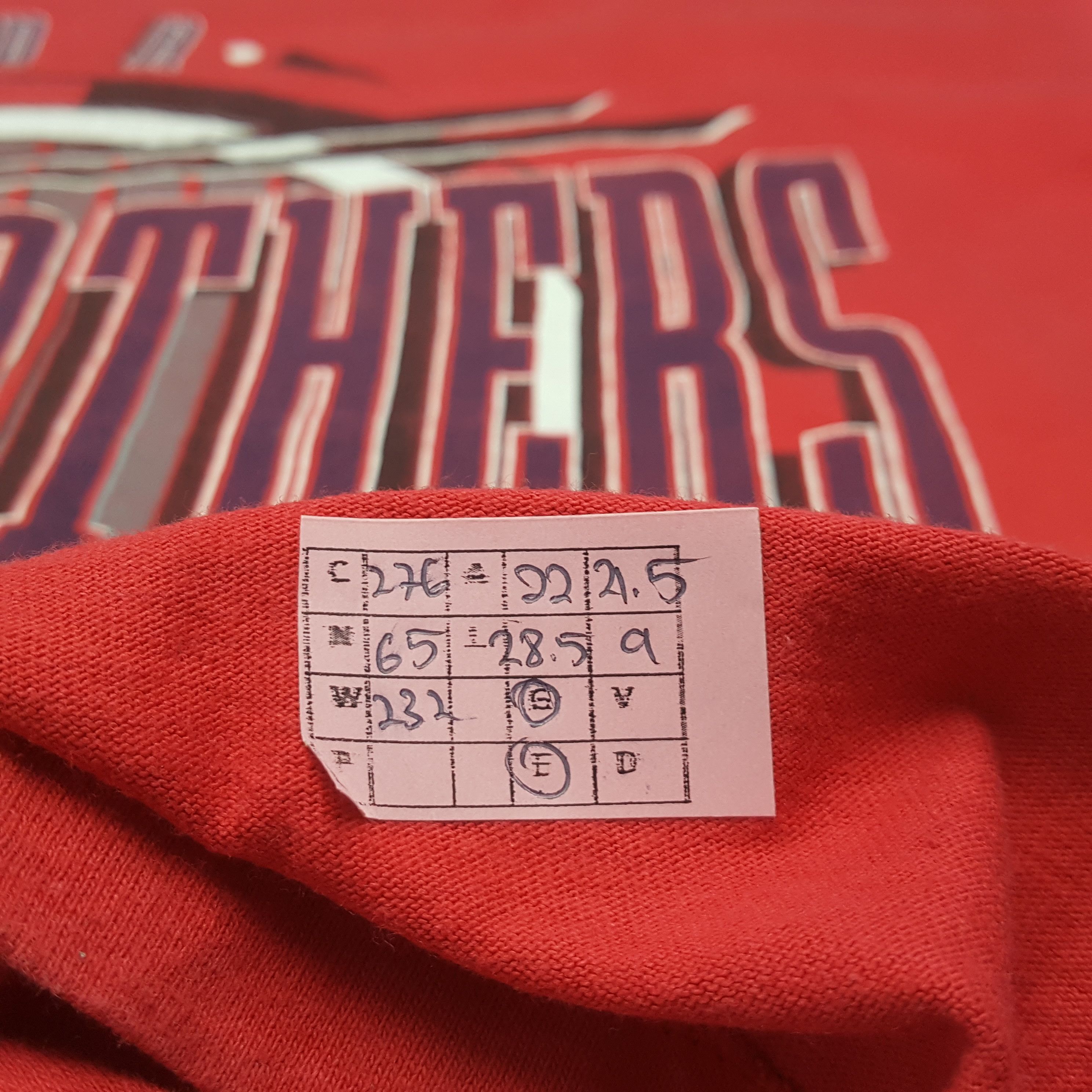 NHL × Vintage NHL Florida Panthers Ice Hockey Team Vintage Tshirt C276N65 Size US L / EU 52-54 / 3 - 6 Thumbnail
