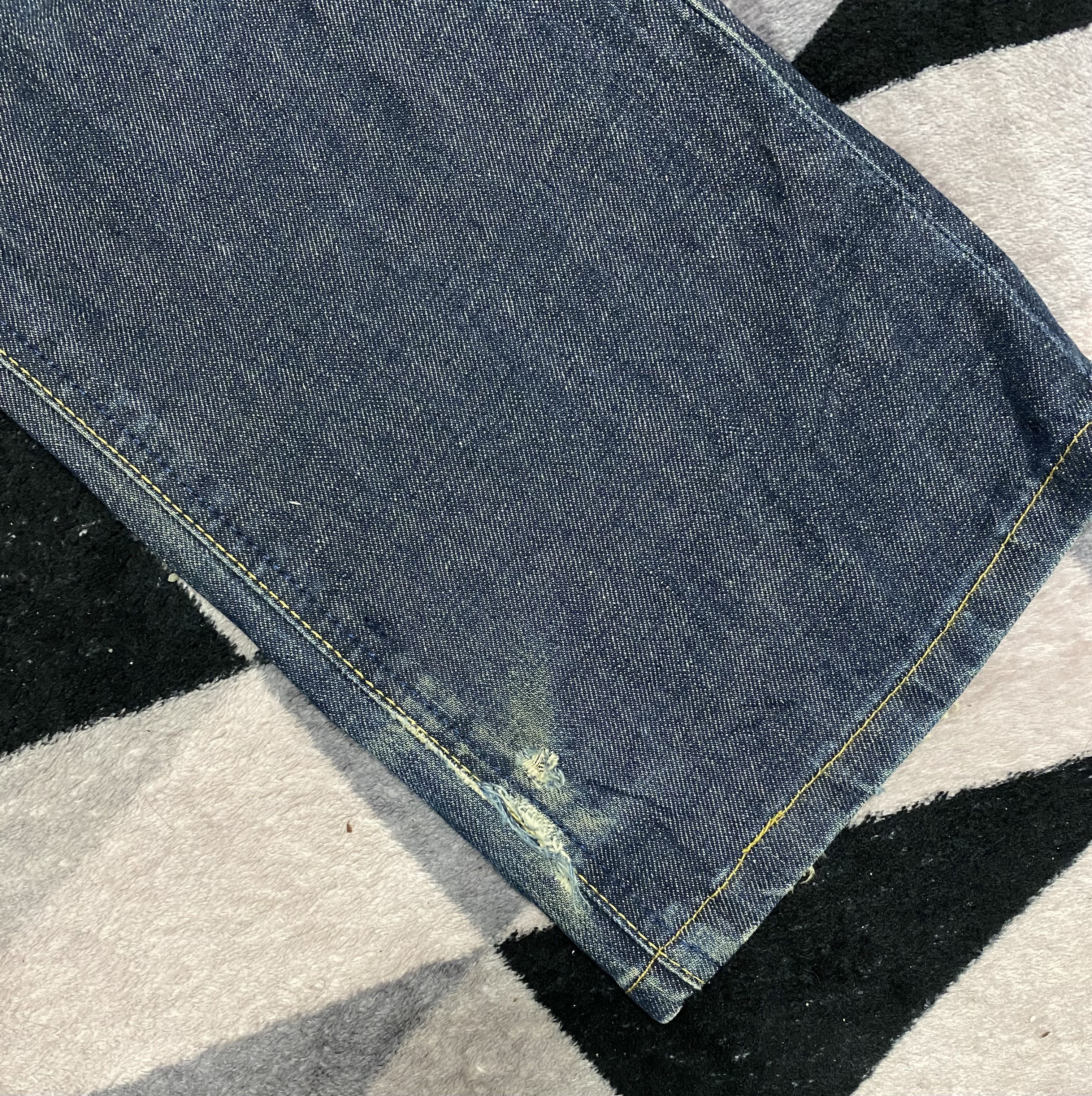Lee Vintage Lee MR Riders Sanforized Mini Bootcut Jeans Size US 28 / EU 44 - 8 Thumbnail
