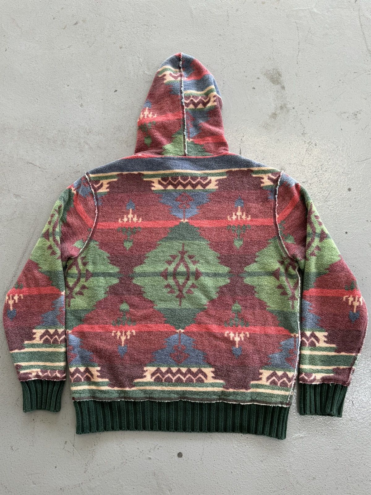 Polo Ralph Lauren Mac Miller Polo Ralph Lauren Aztec Navajo Knit hoodie Size US M / EU 48-50 / 2 - 3 Thumbnail