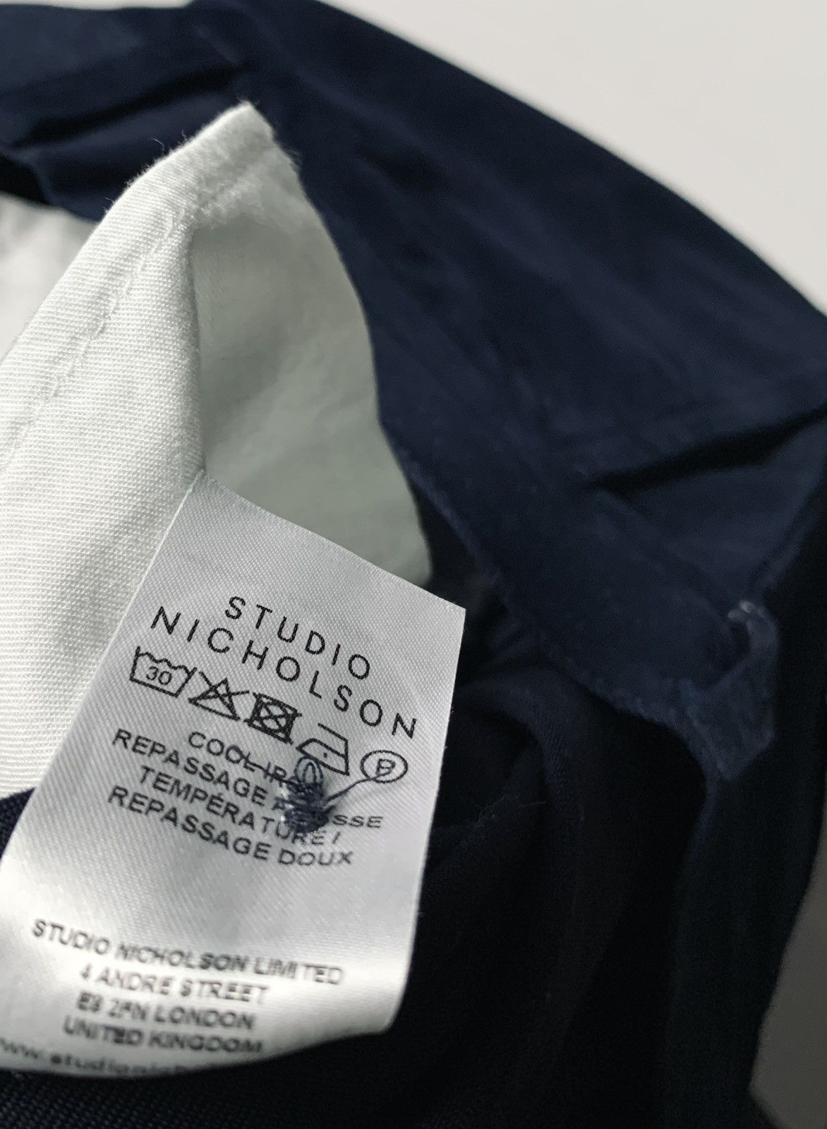 Studio Nicholson STUDIO NICHOLSON PEACHED COTTON TWILL BILL PANTS Size US 36 / EU 52 - 9 Thumbnail