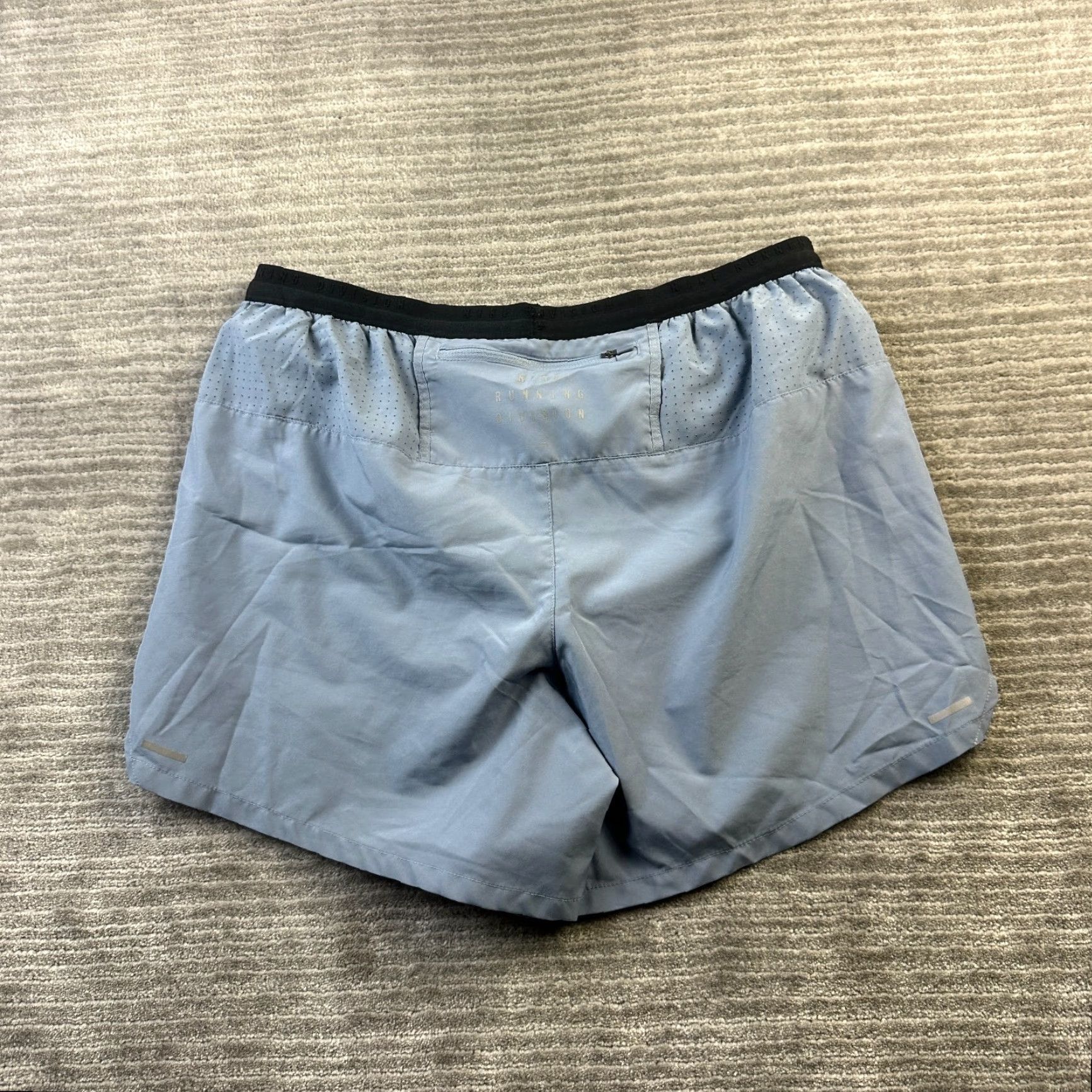 Nike Nike Shorts Mens Large Blue 5" Running Division Lined Size US 33 - 2 Thumbnail