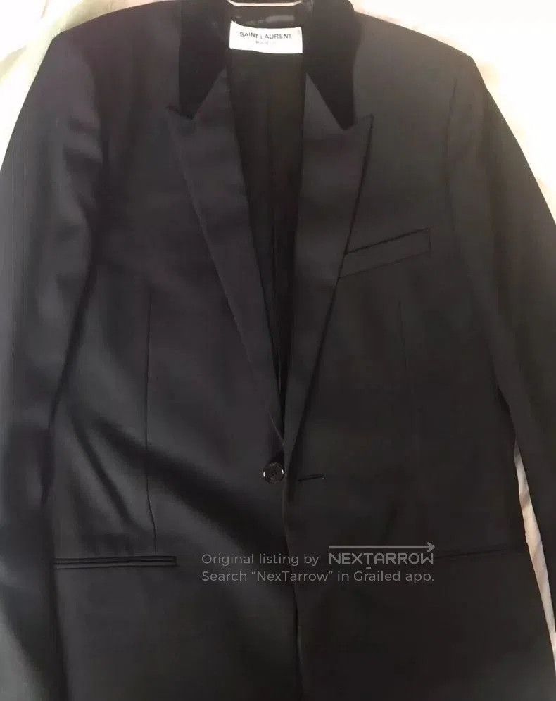 Other Saint Laurent Paris Gray Long Coat. Size US XL / EU 56 / 4 - 3 Thumbnail
