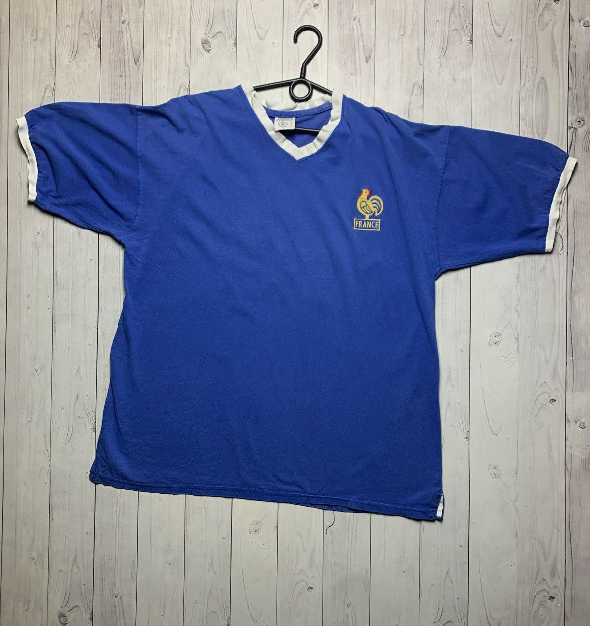 Vintage Vintage France soccer tee 10 logo size XL Size US XL / EU 56 / 4 - 1 Thumbnail