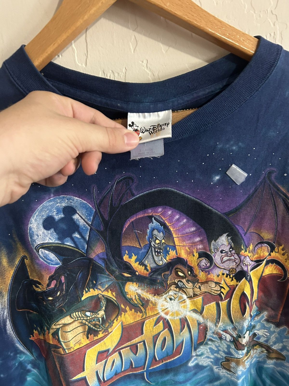 Vintage Disney MGM Studios Fantasmic Shirt Size XL