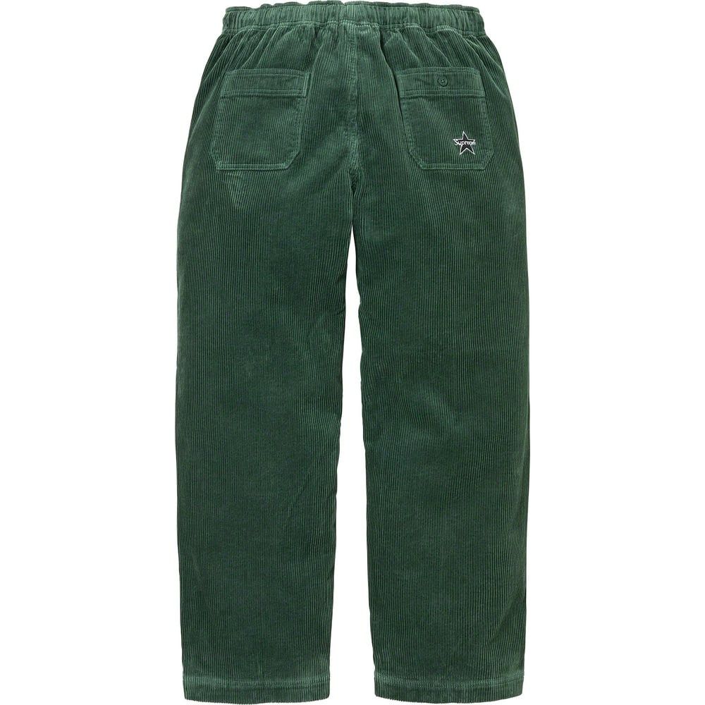 Supreme Supreme Corduroy Skate Pant 'Green' Size US 32 / EU 48 - 2 Thumbnail